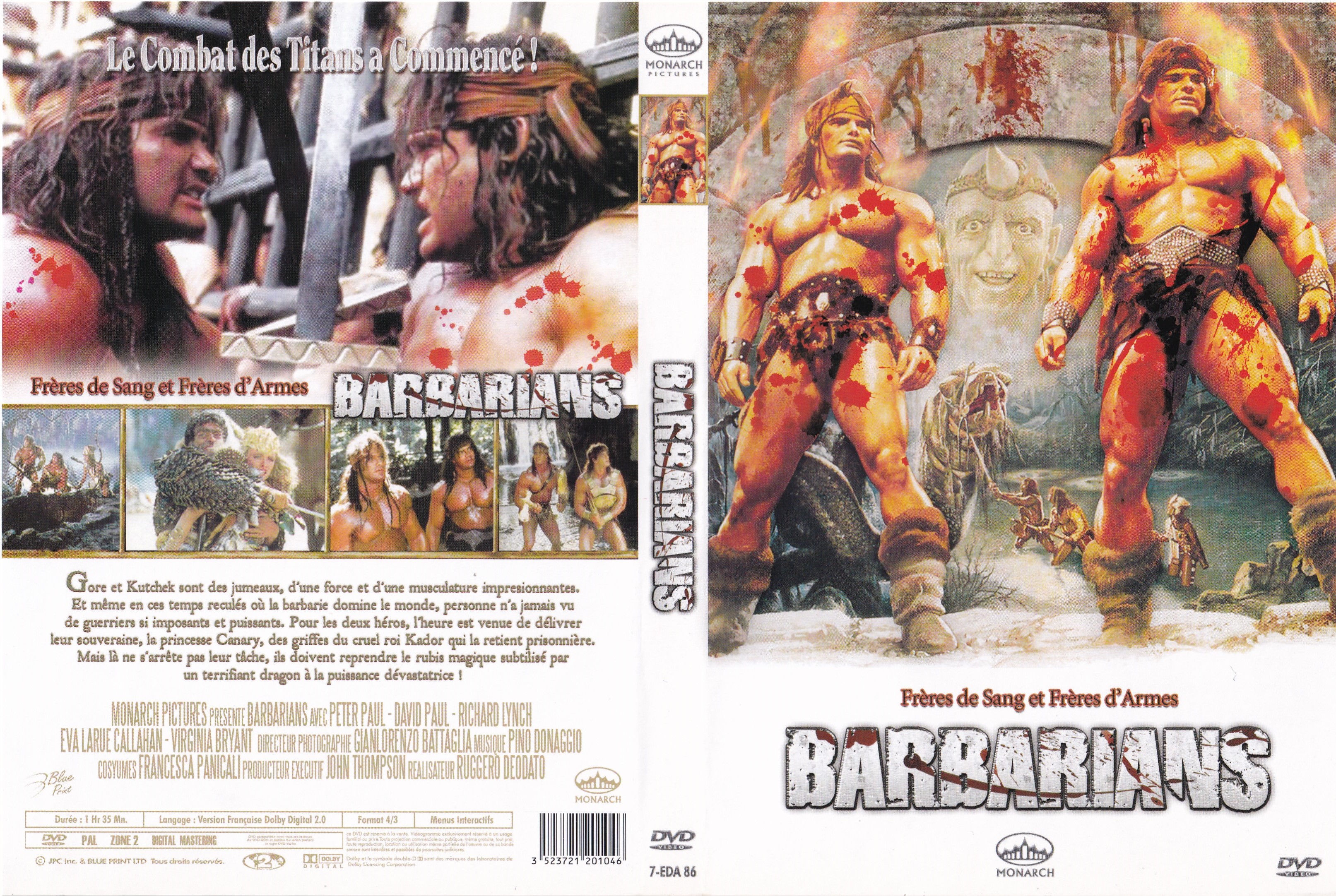 Jaquette DVD Barbarians v2