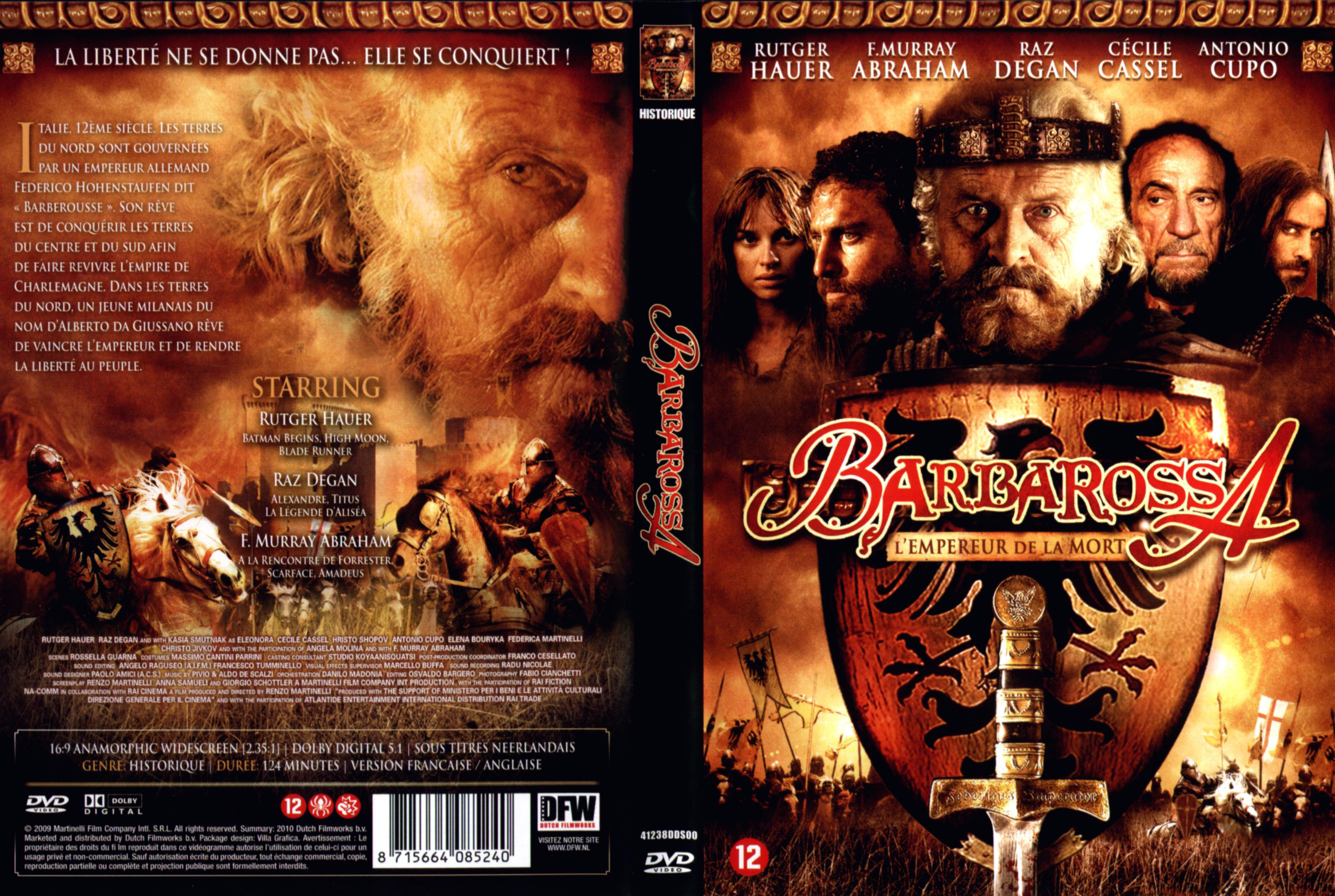 Jaquette DVD Barbarossa - L