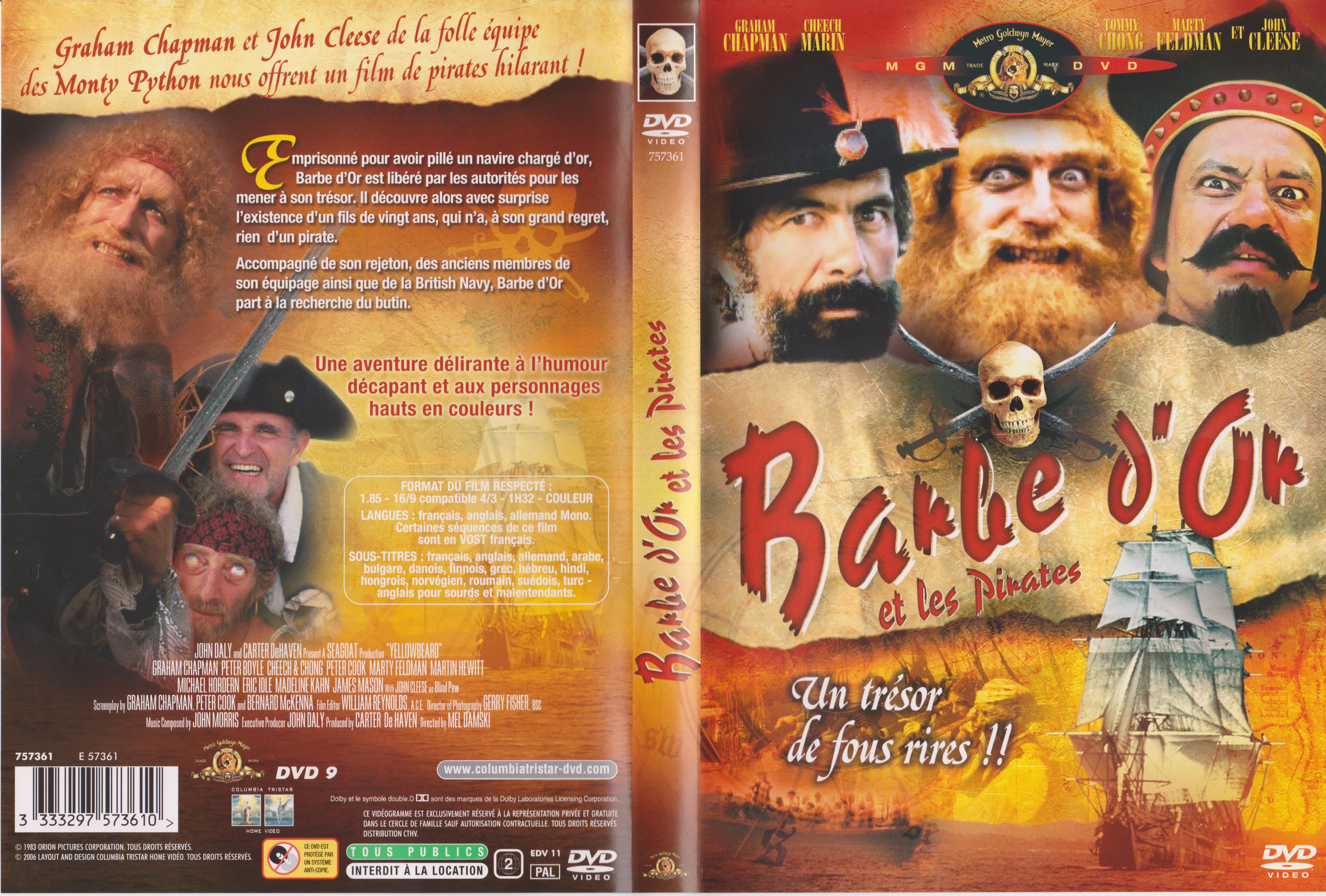 Jaquette DVD Barbe d