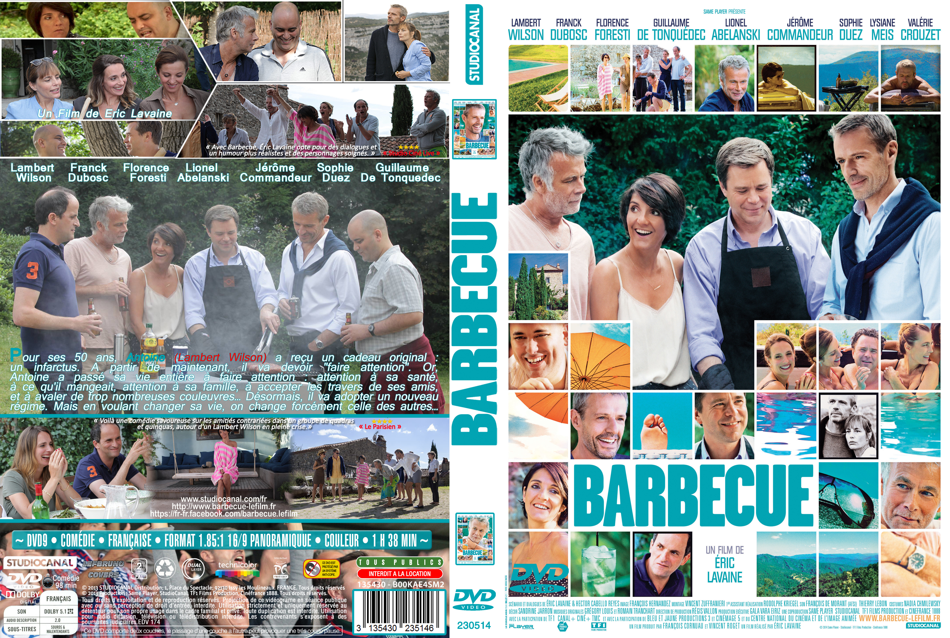 Jaquette DVD Barbecue custom