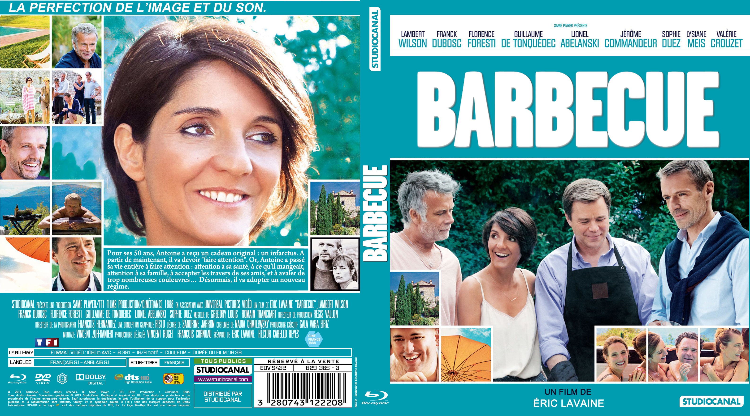 Jaquette DVD Barbecue custom (BLU-RAY)