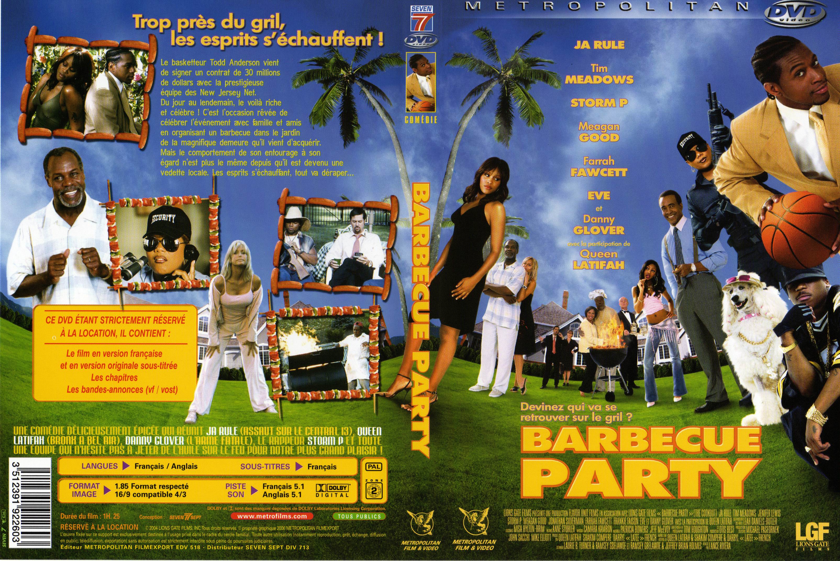 Jaquette DVD Barbecue party