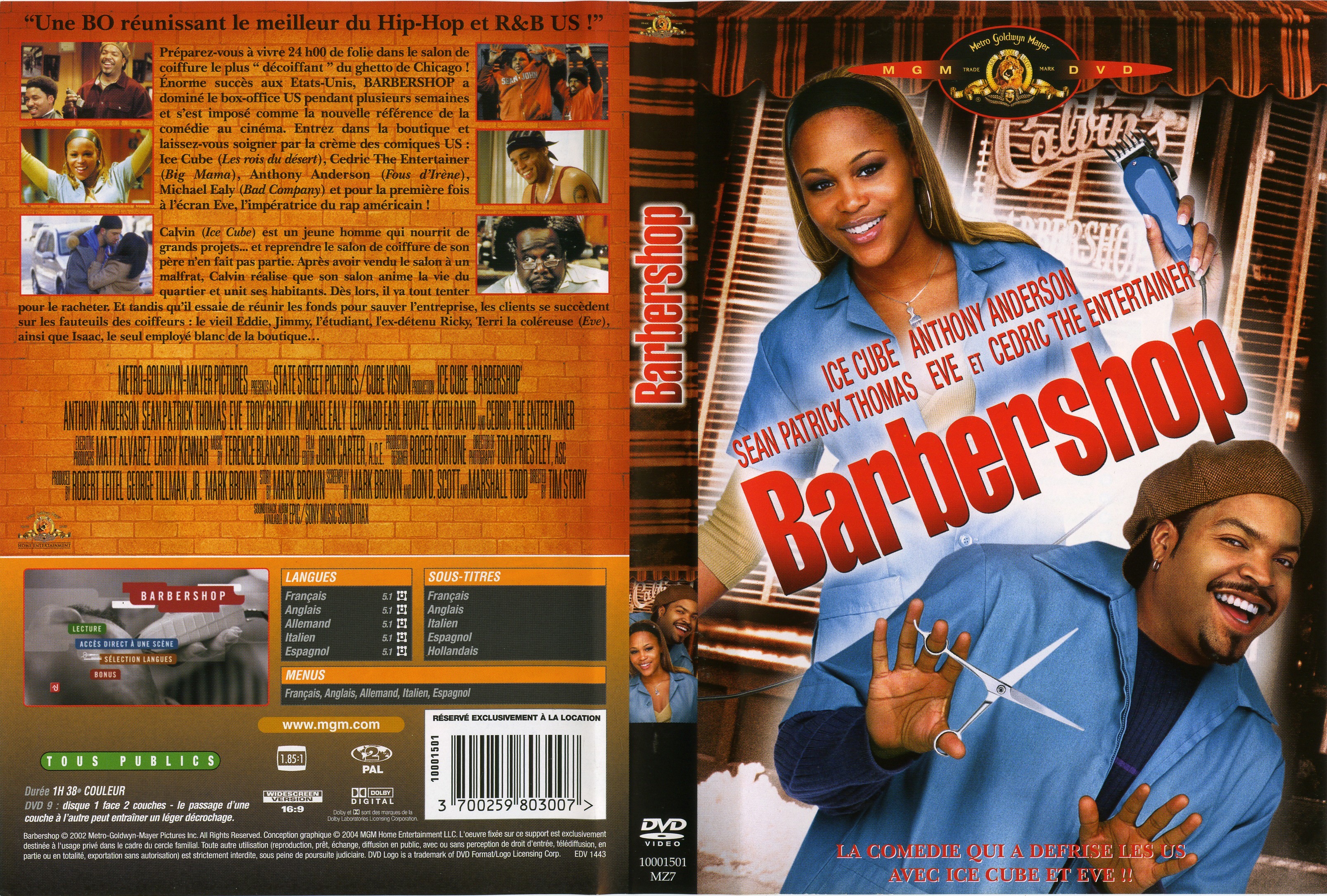 Jaquette DVD Barbershop