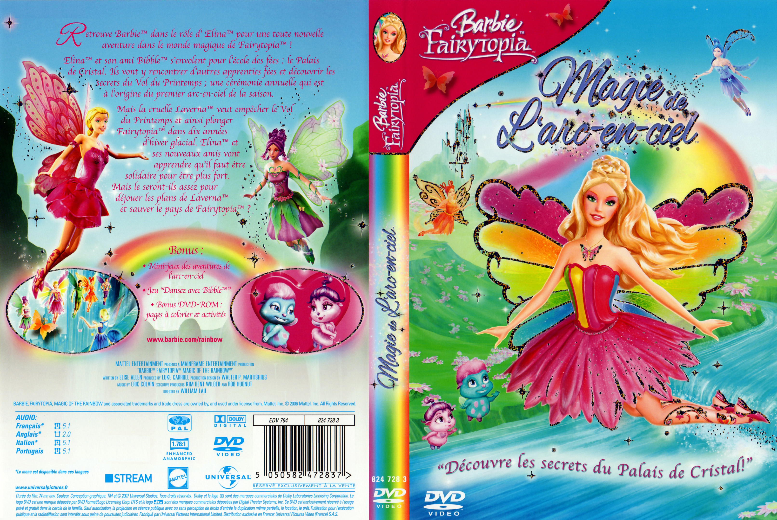 Jaquette DVD Barbie - Magie de l