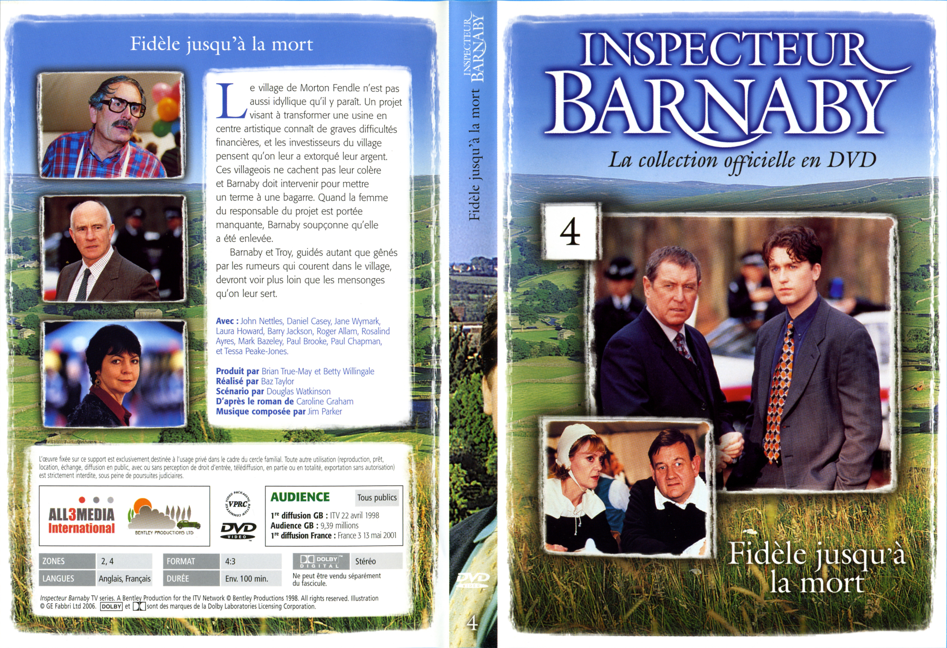 Jaquette DVD Barnaby vol 04 - Fidle jusqu