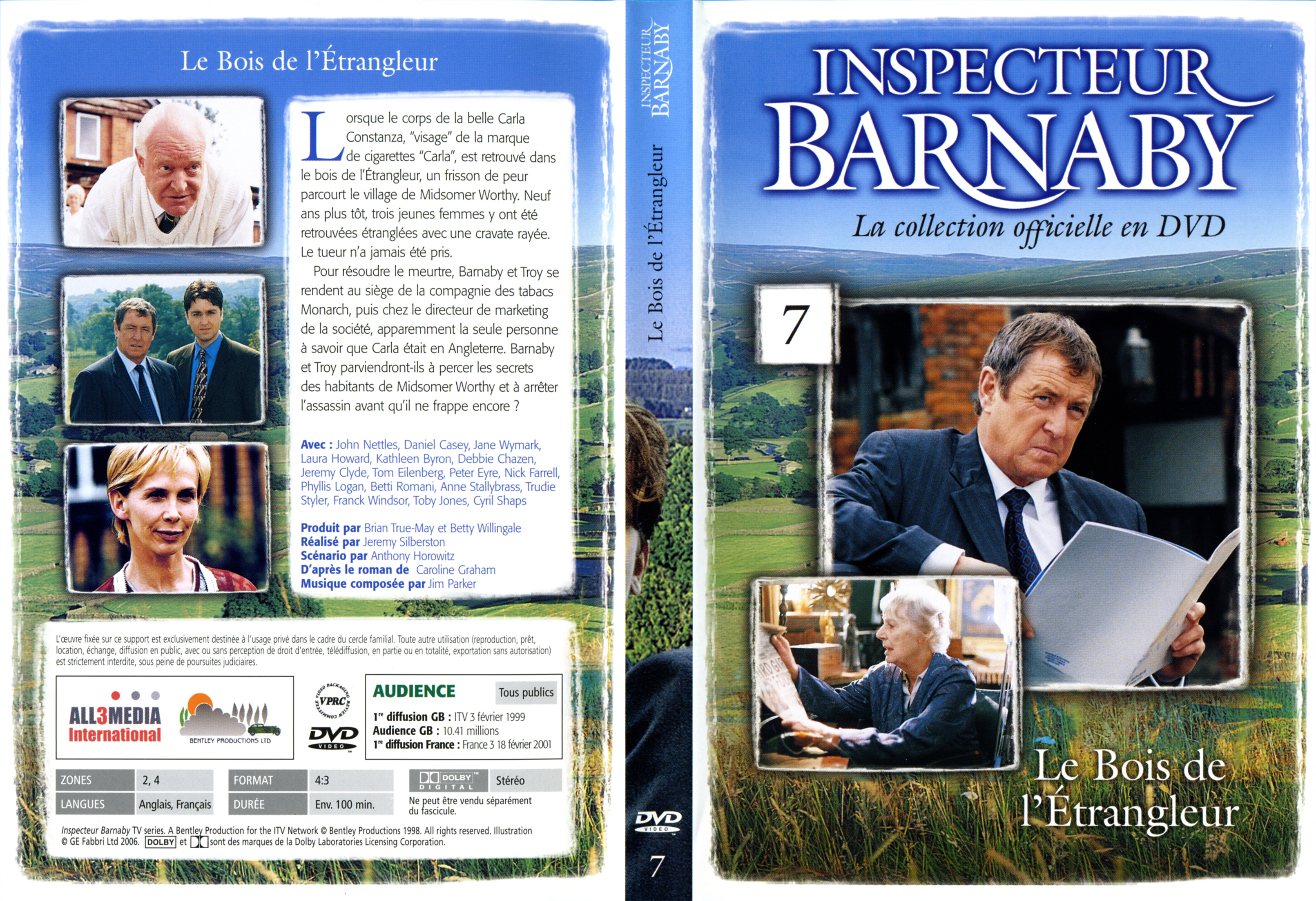 Jaquette DVD Barnaby vol 07 - Le Bois de l