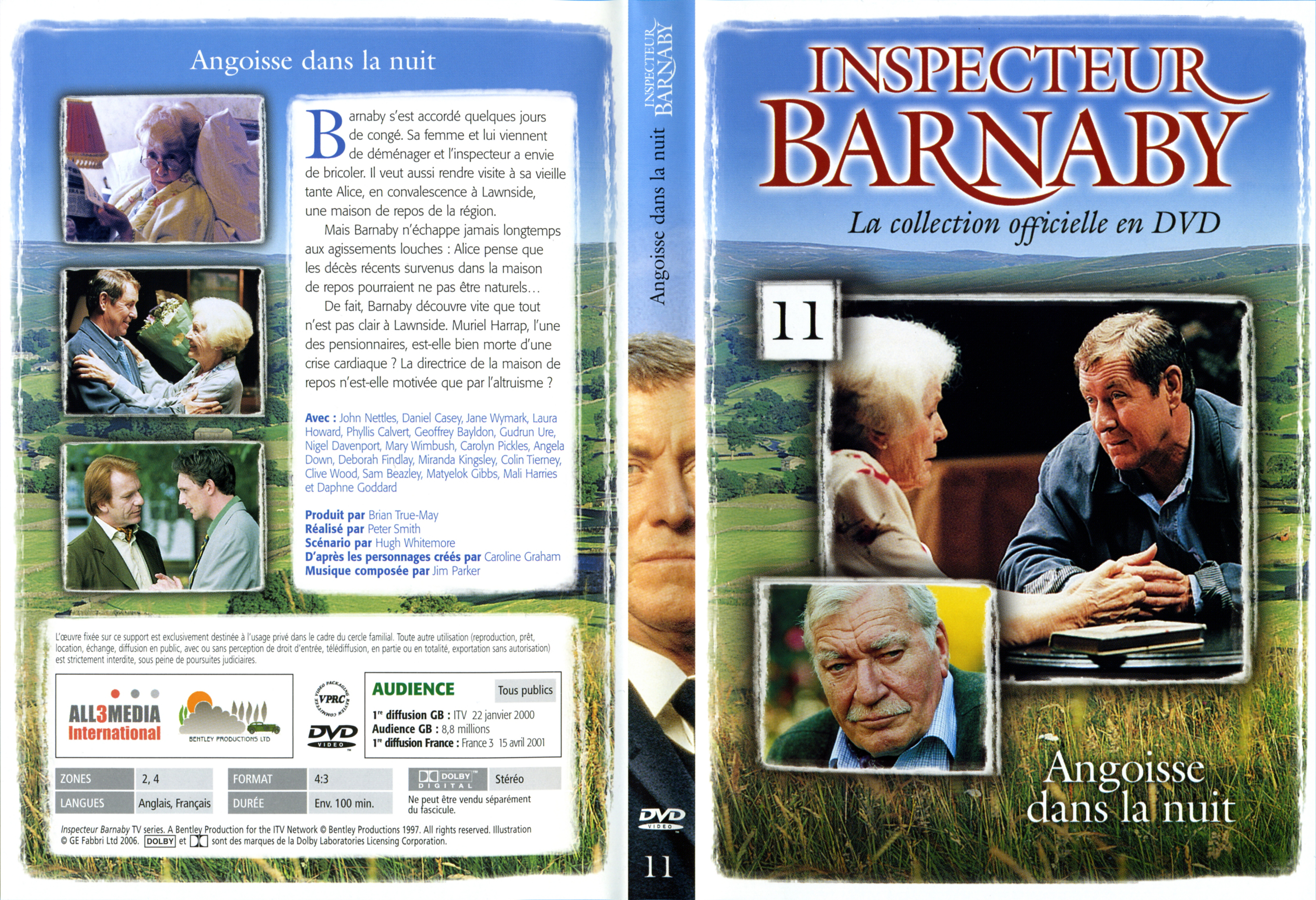 Jaquette DVD Barnaby vol 11 - Angoisse dans la nuit