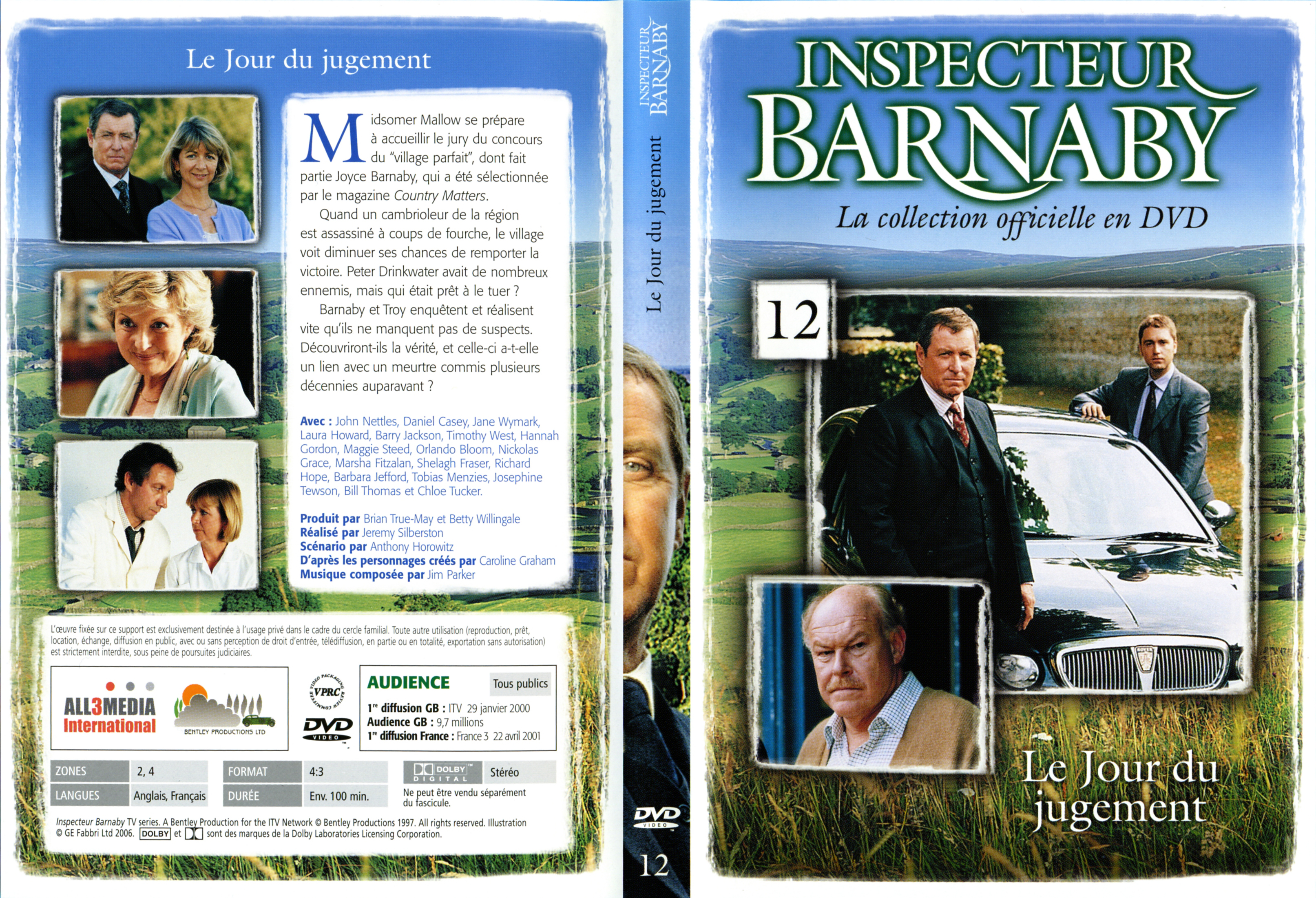 Jaquette DVD Barnaby vol 12 - Le Jour du jugement