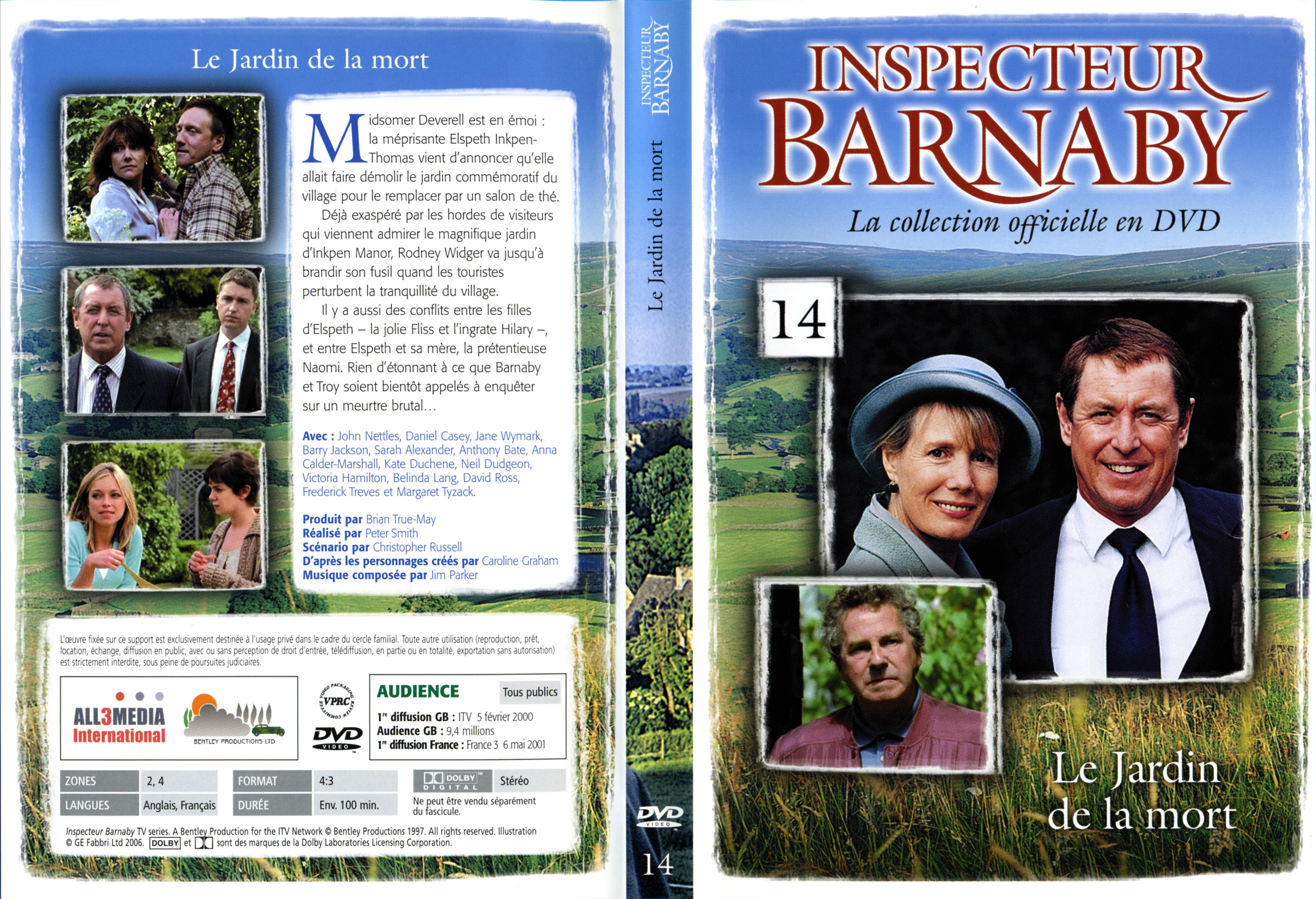 Jaquette DVD Barnaby vol 14 - Le Jardin de la mort