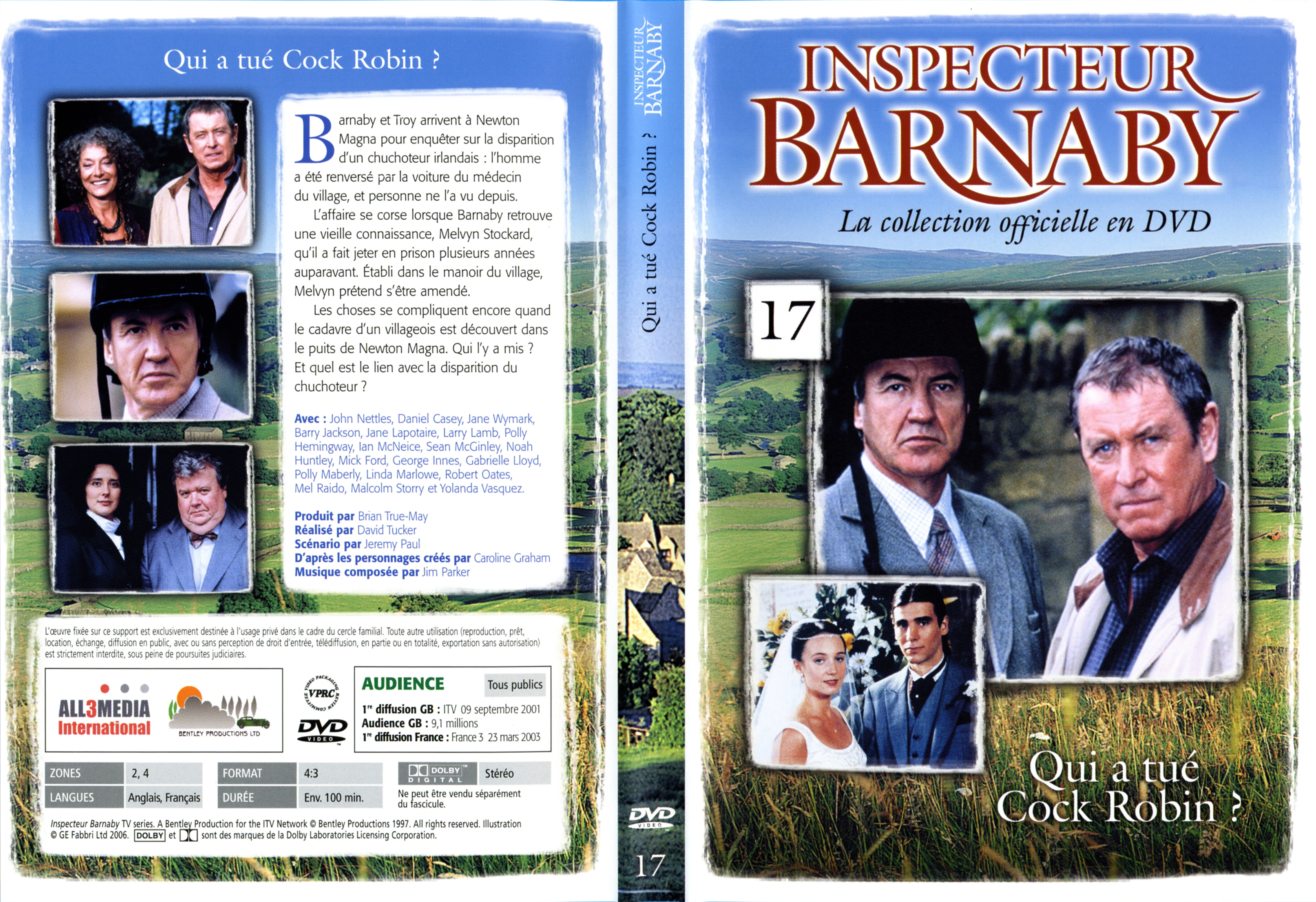 Jaquette DVD Barnaby vol 17 - Qui a tu Cock Robin