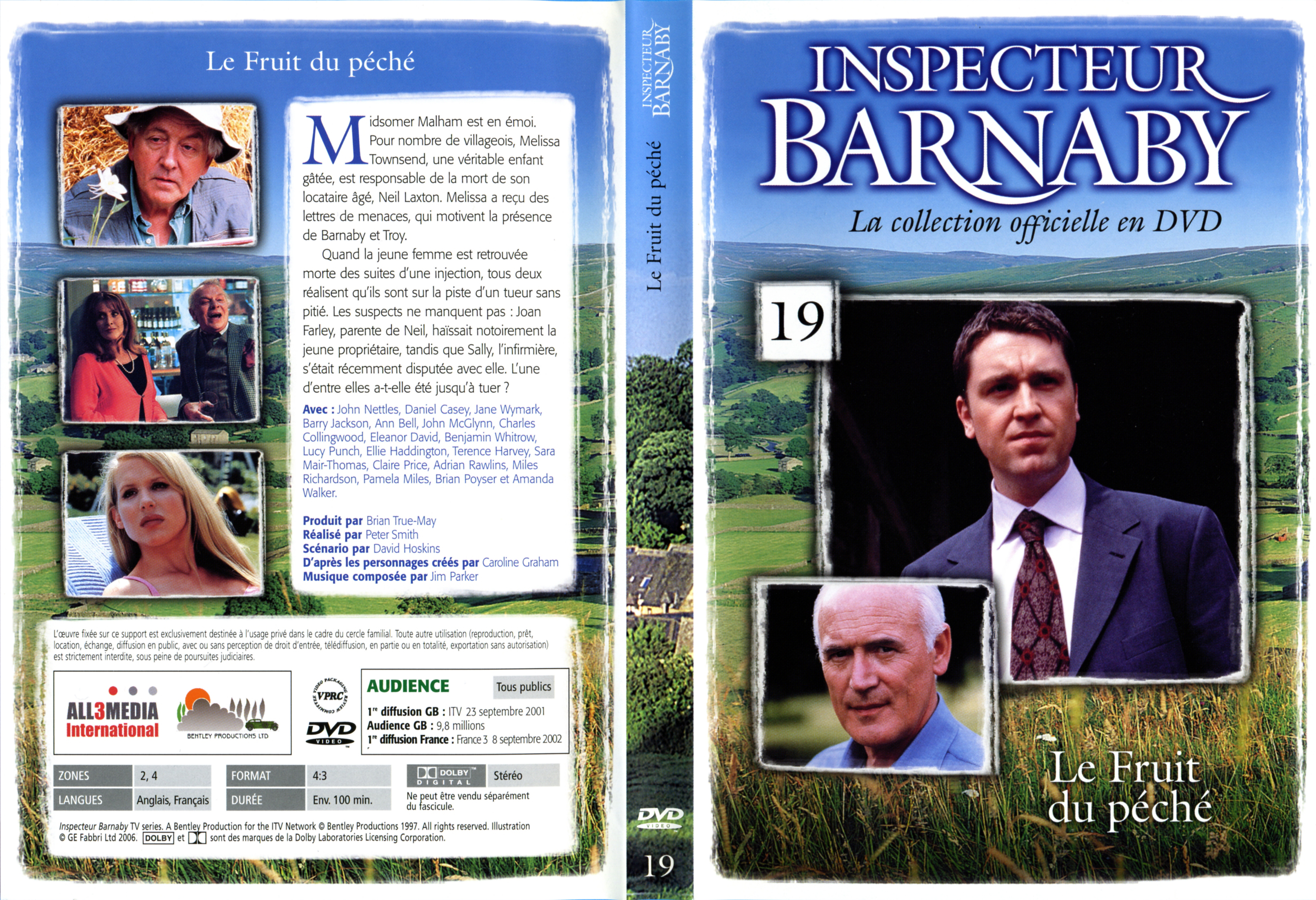 Jaquette DVD Barnaby vol 19 - Le Fruit du pch