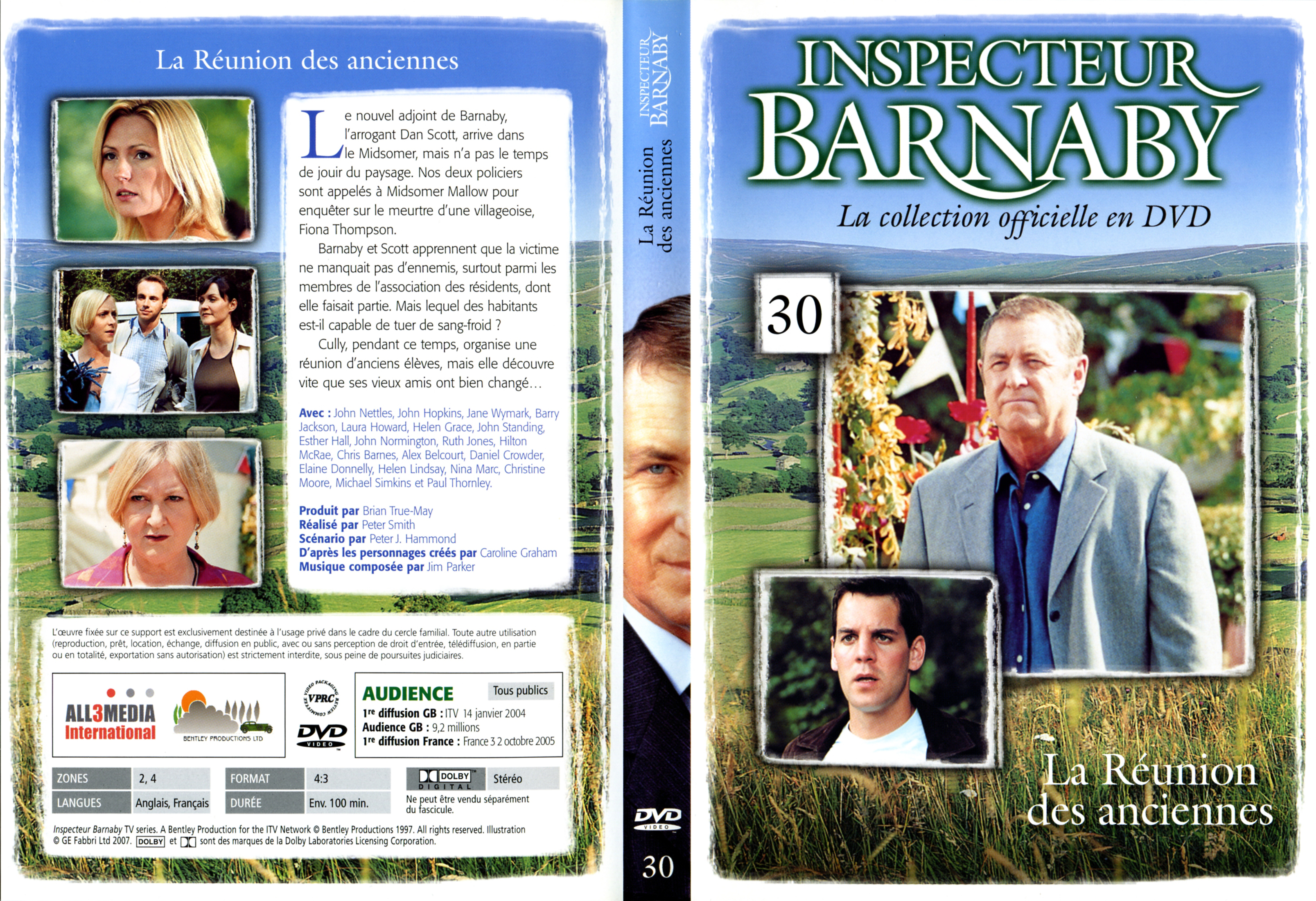 Jaquette DVD Barnaby vol 30 - La Runion des anciennes