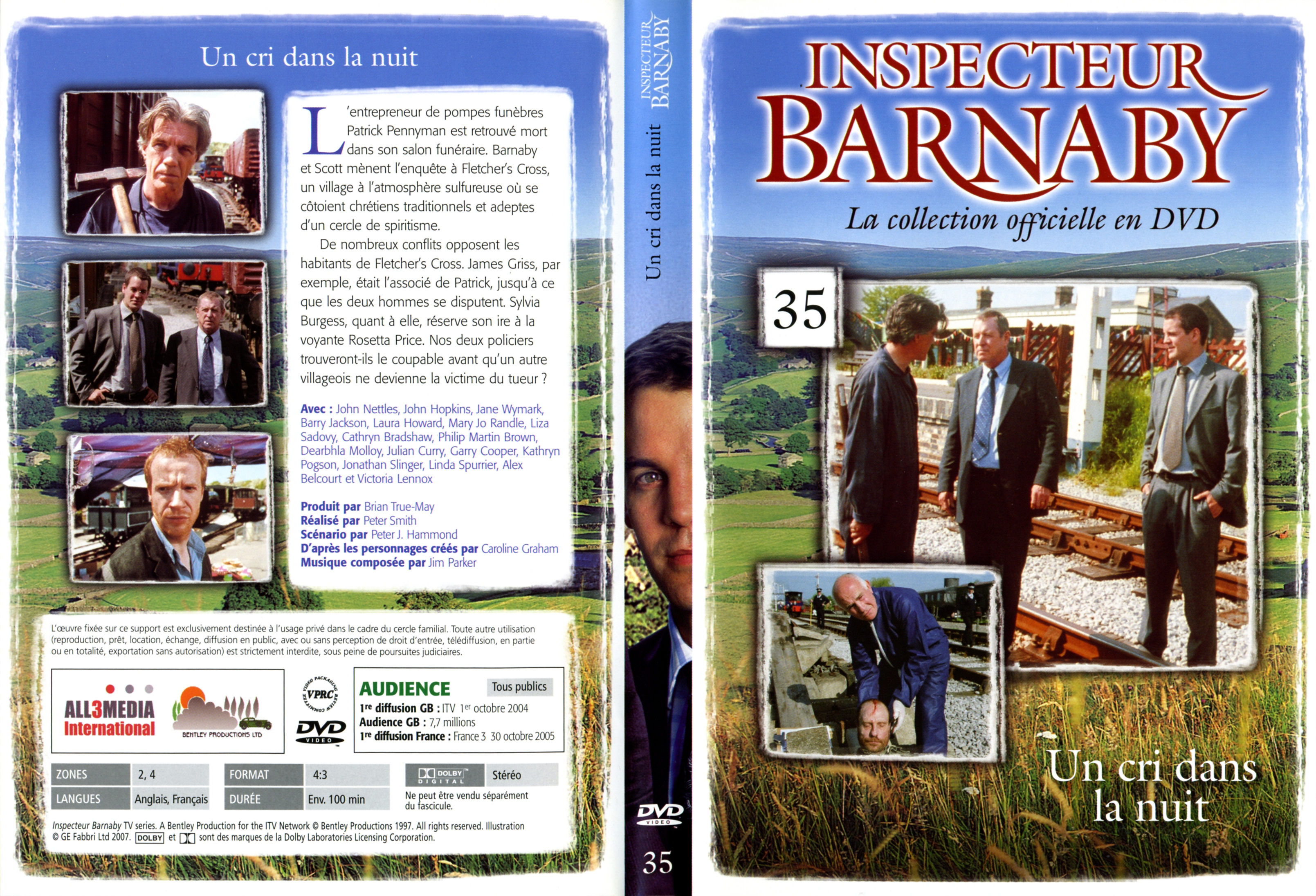Jaquette DVD Barnaby vol 35 - Un cri dans la nuit