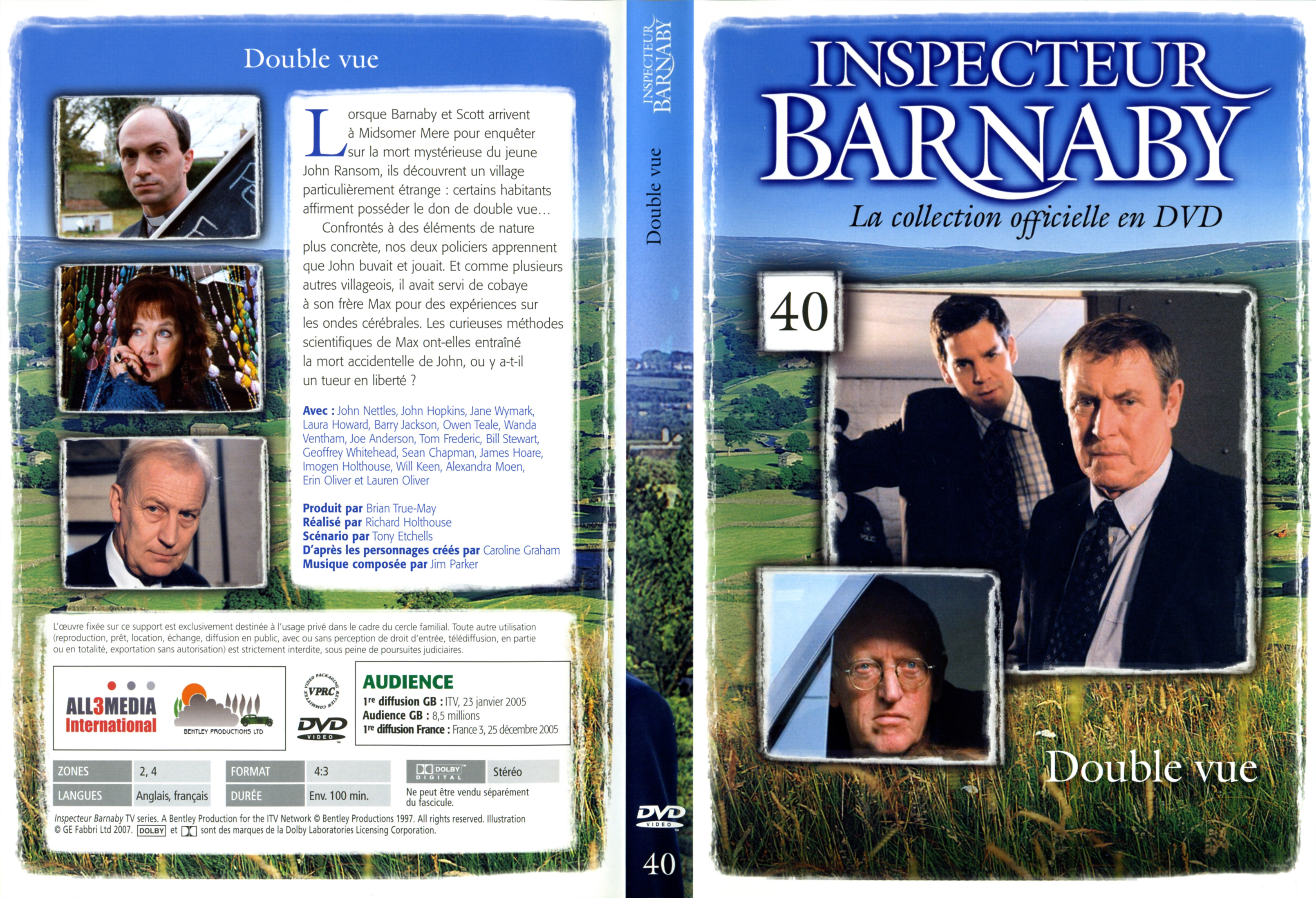 Jaquette DVD Barnaby vol 40 - Double vue