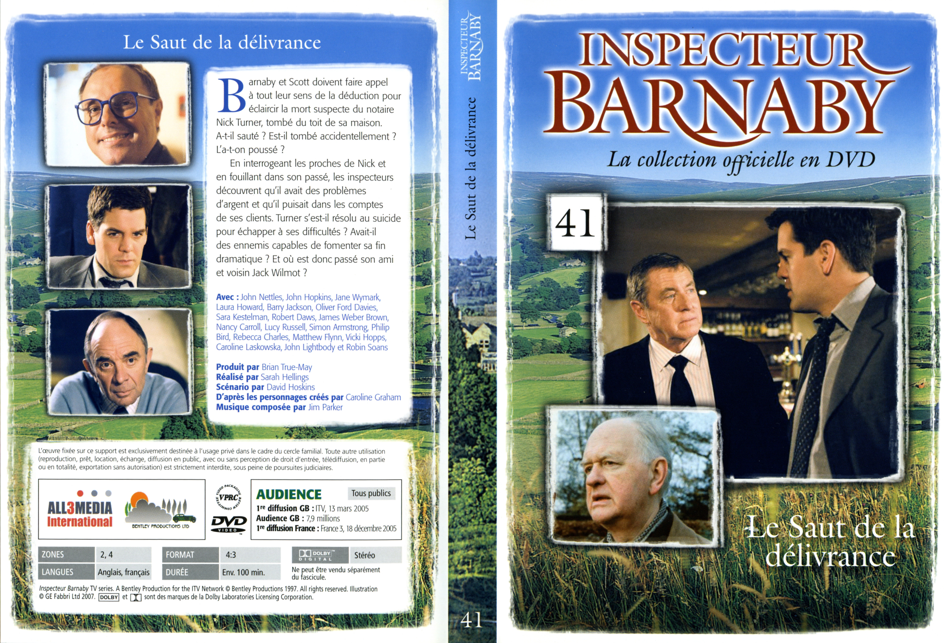 Jaquette DVD Barnaby vol 41 - Le Saut de la dlivrance