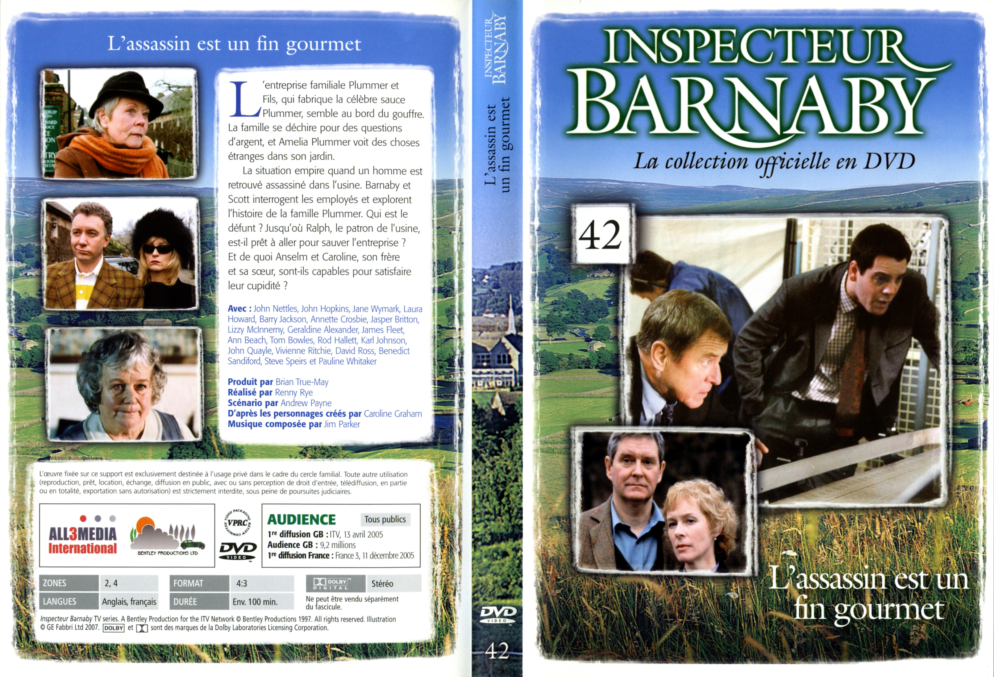 Jaquette DVD Barnaby vol 42 - L