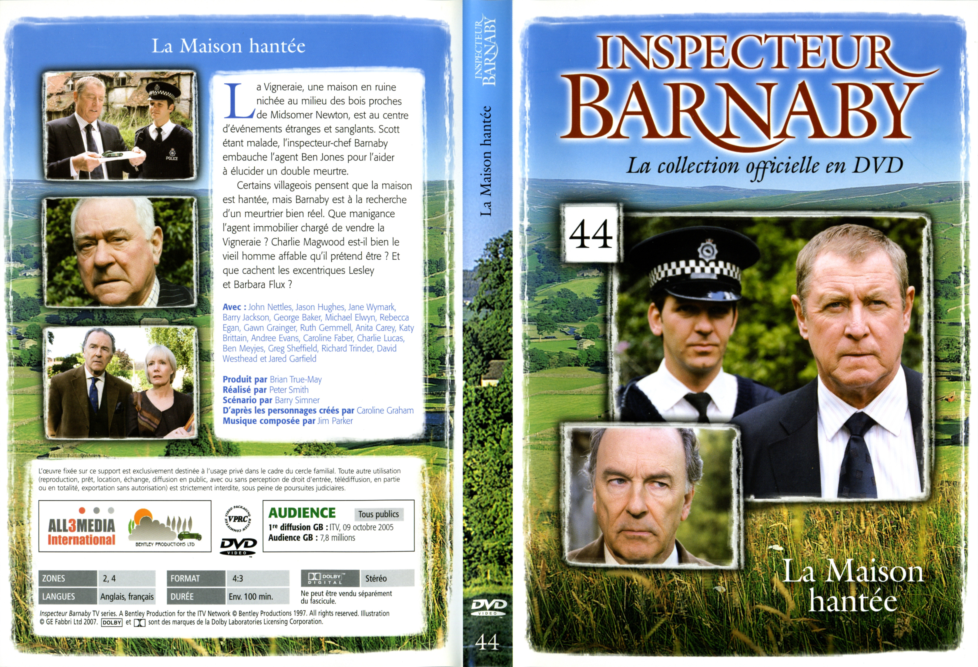 Jaquette DVD Barnaby vol 44 - La Maison hante