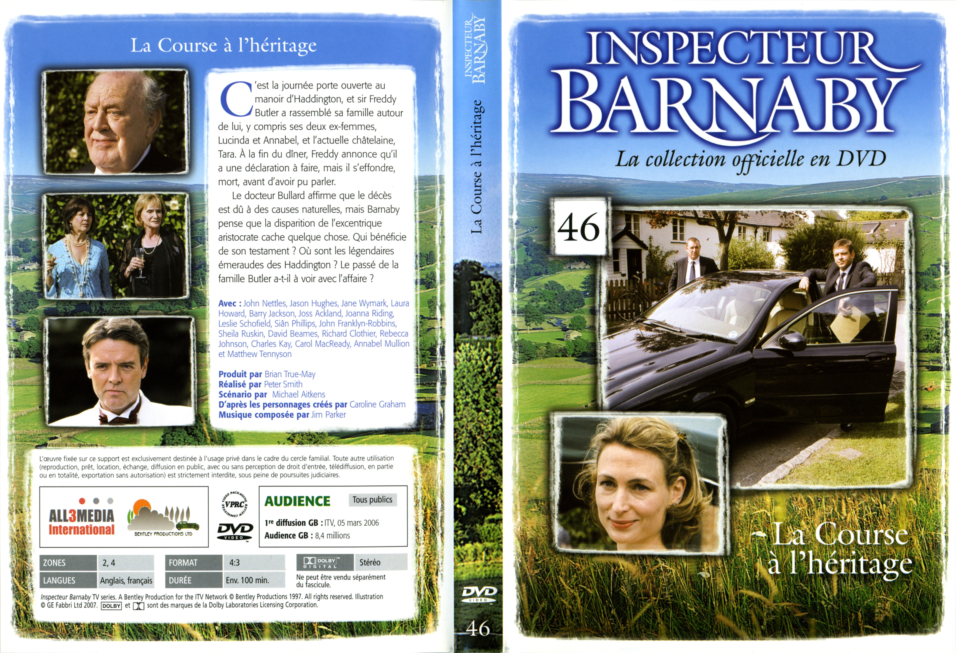 Jaquette DVD Barnaby vol 46 - La Course  l