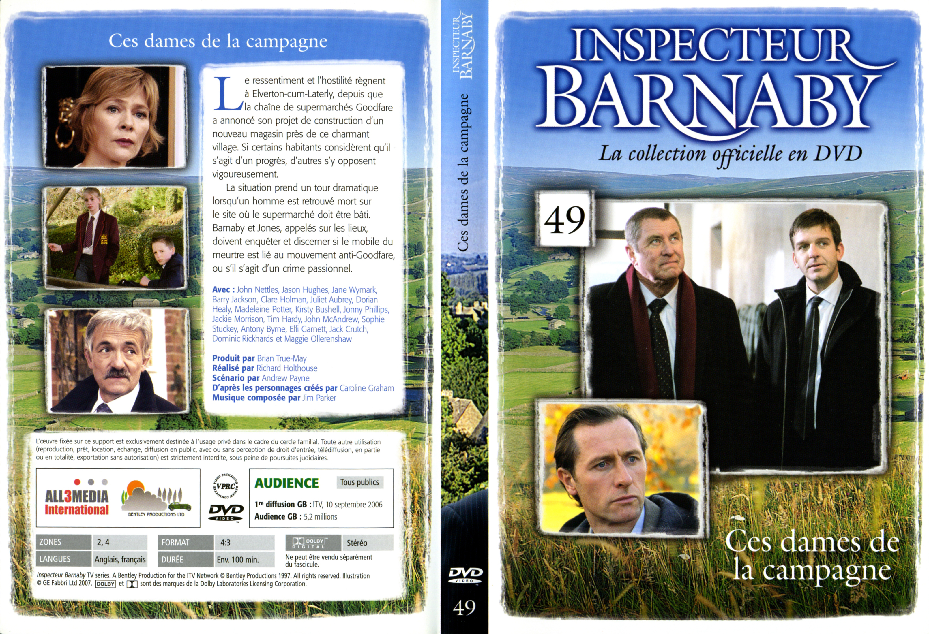 Jaquette DVD Barnaby vol 49 - Ces dames de la campagne