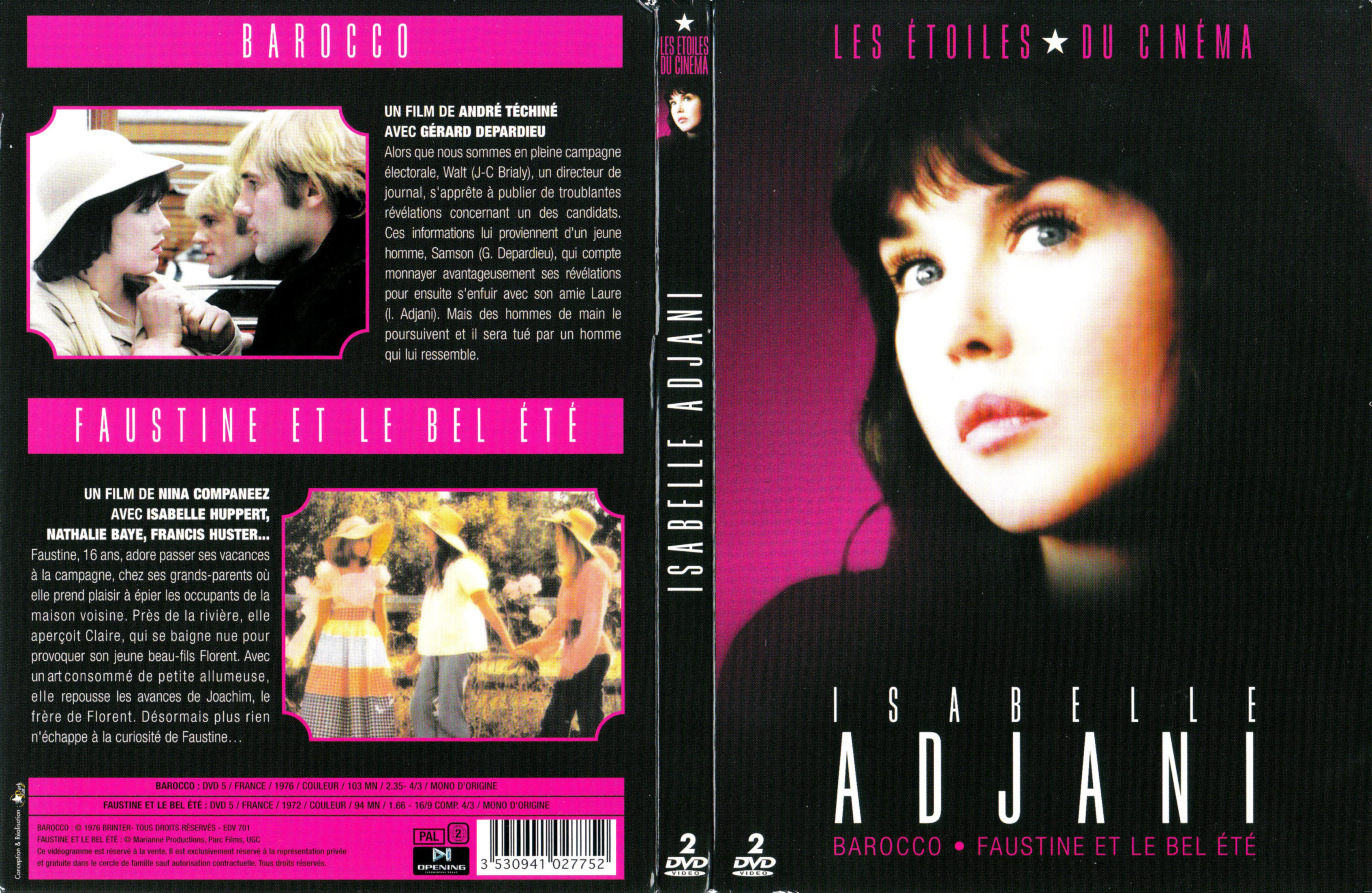 Jaquette DVD Barocco + Faustine et le bel t