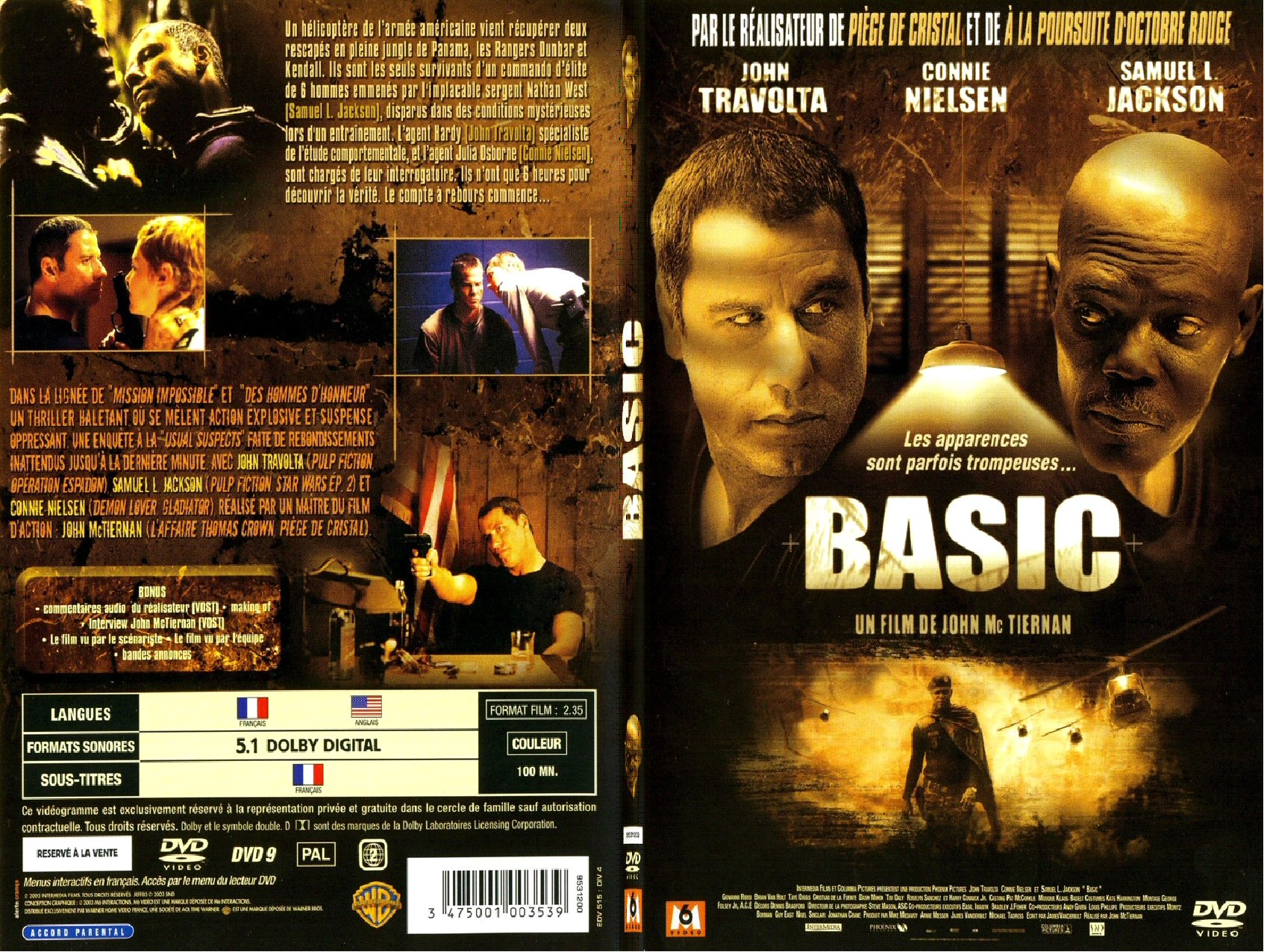 Jaquette DVD Basic - SLIM