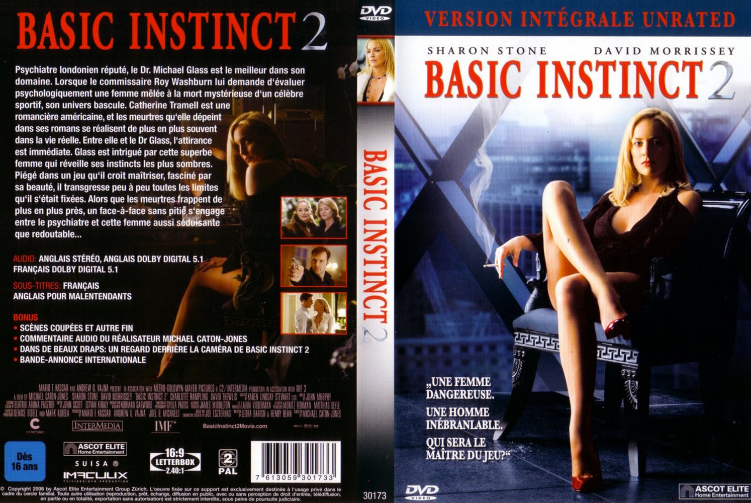 Jaquette DVD Basic instinct 2 v4