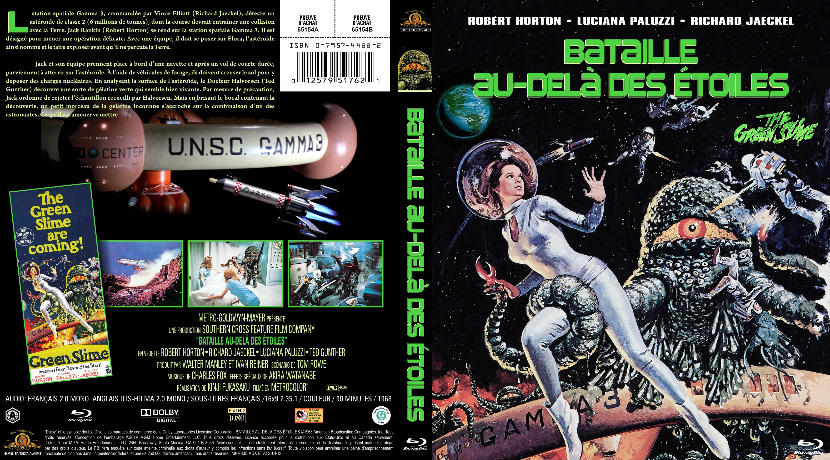 Jaquette DVD Bataille au-del des toiles custom (BLU-RAY)