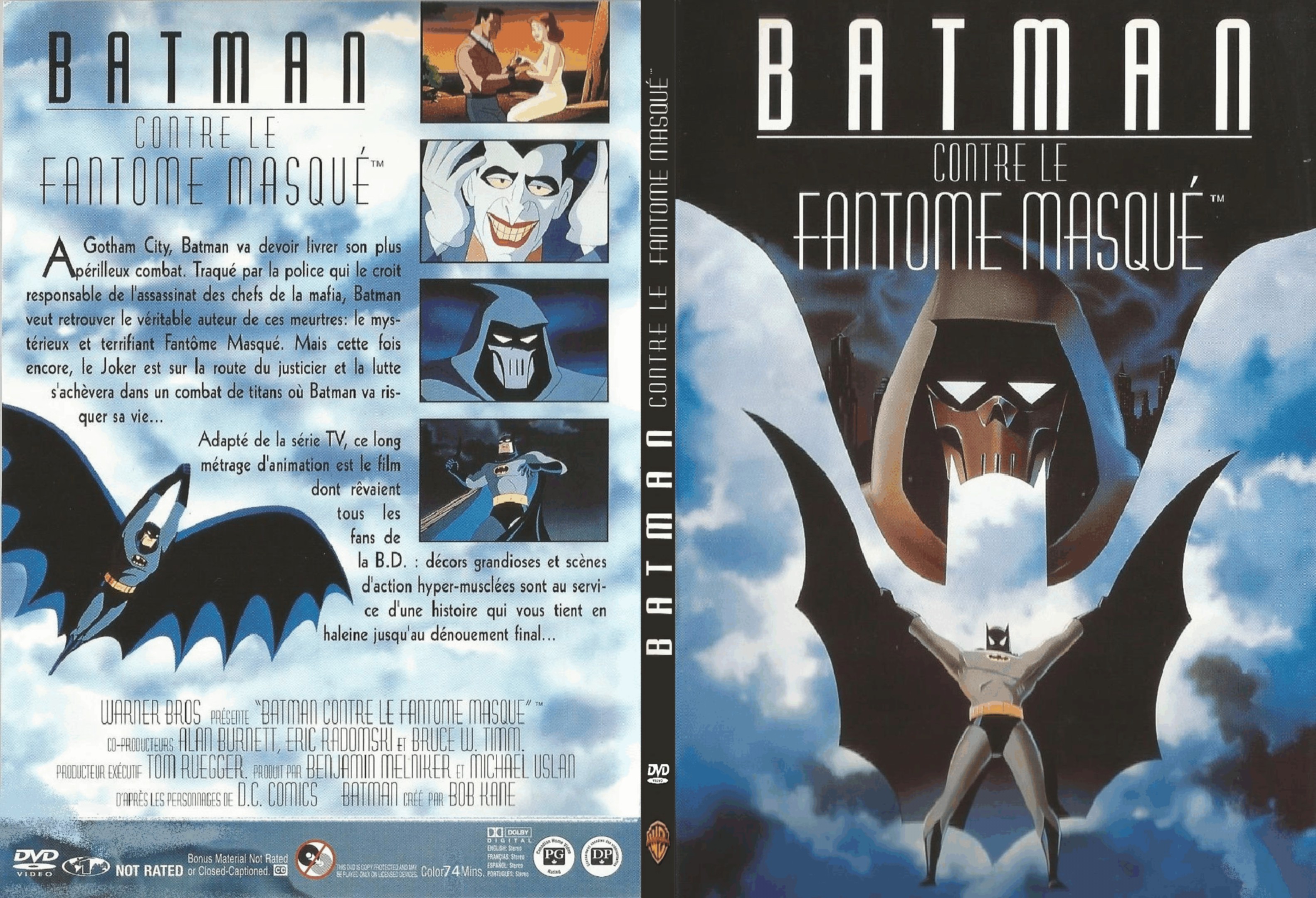 Jaquette DVD Batman contre le fantome masque - SLIM