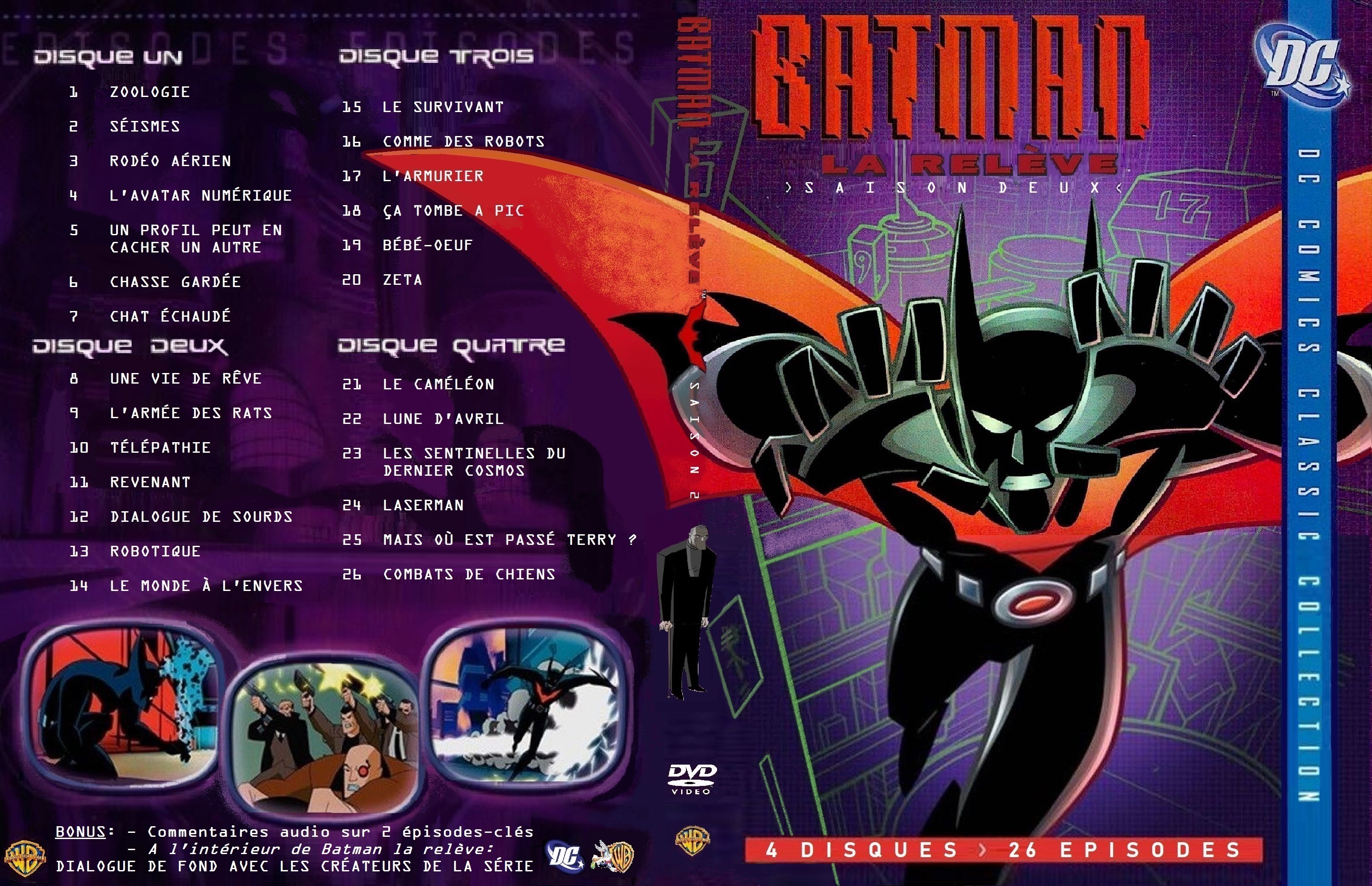 Jaquette DVD Batman la Relve saison 2 custom