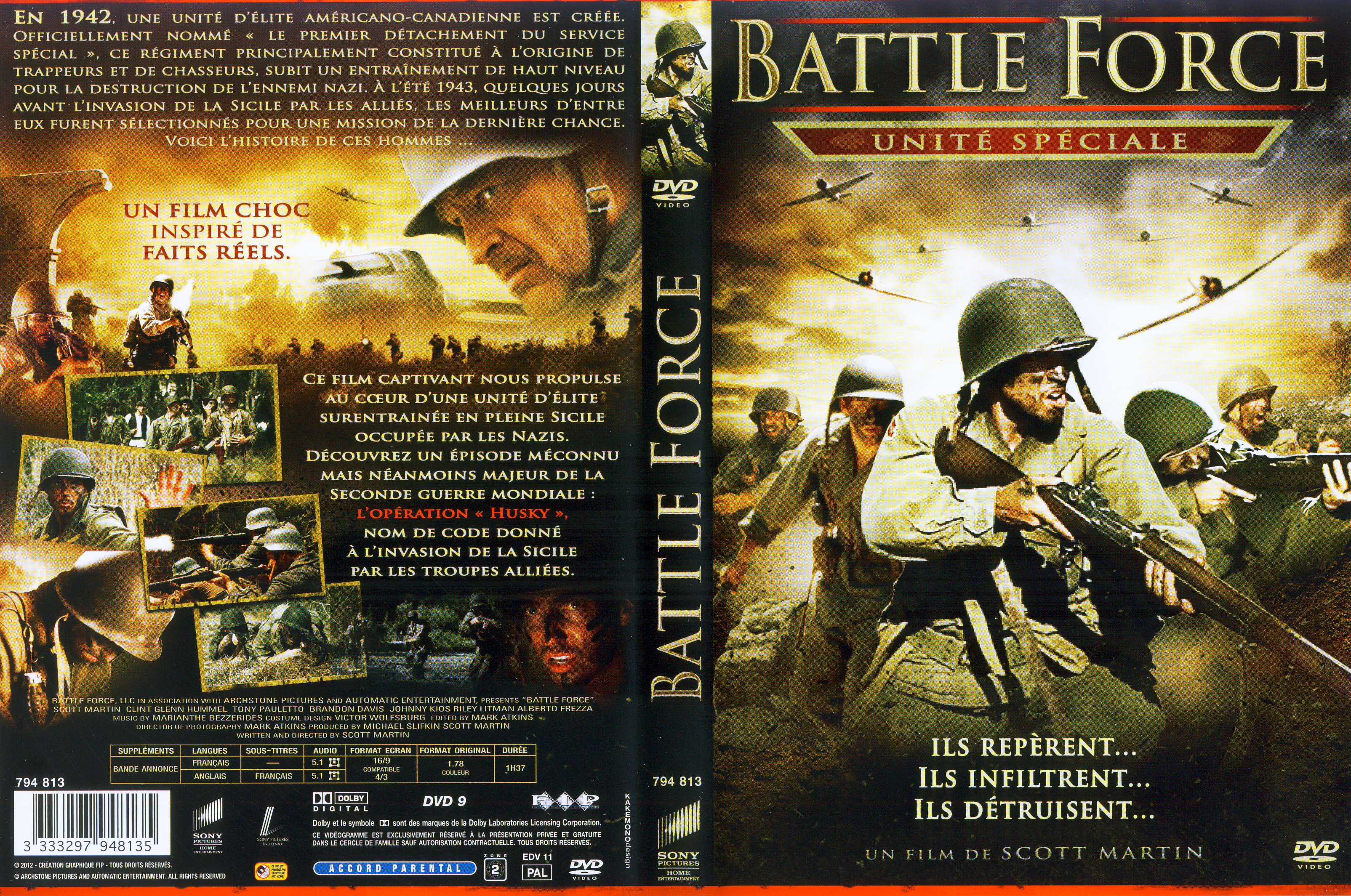 Jaquette DVD Battle Force, unit spciale