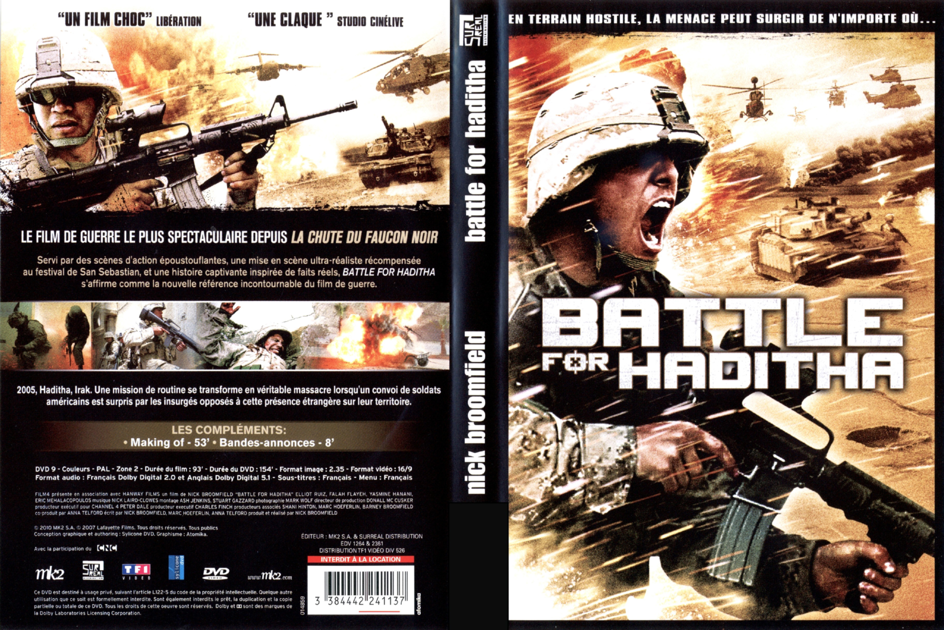 Jaquette DVD Battle for Haditha