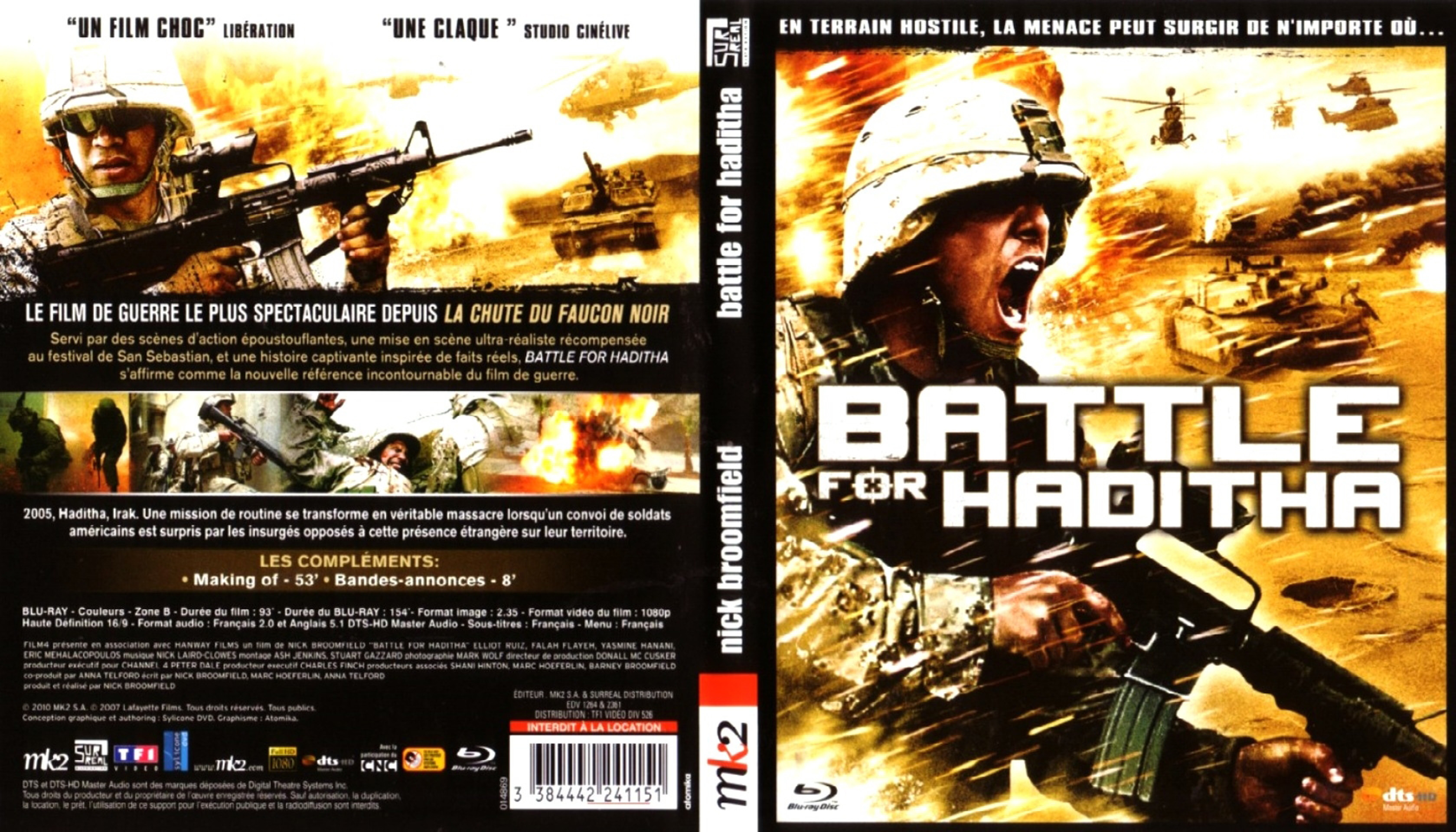 Jaquette DVD Battle for Haditha (BLU-RAY)