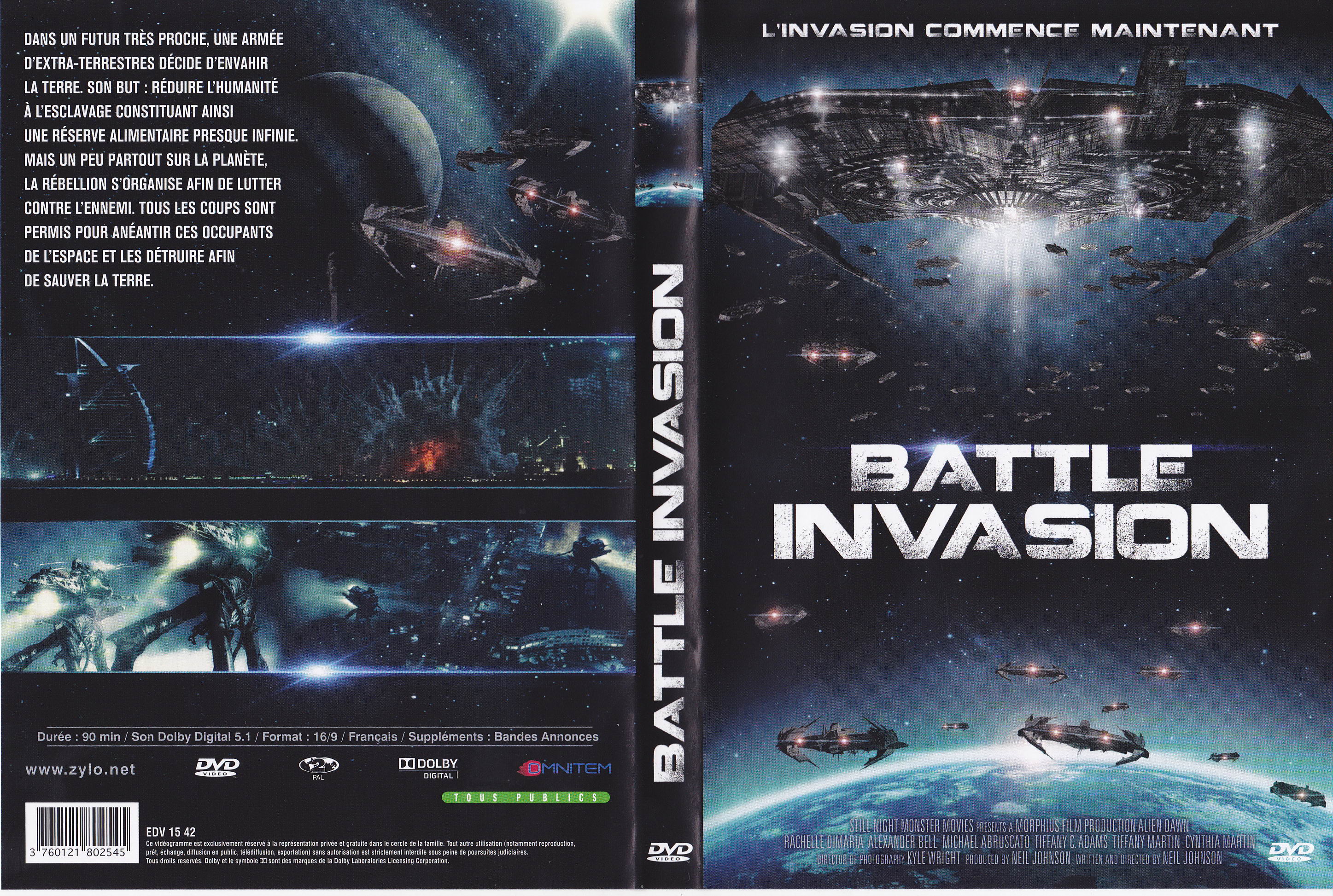 Jaquette DVD Battle invasion