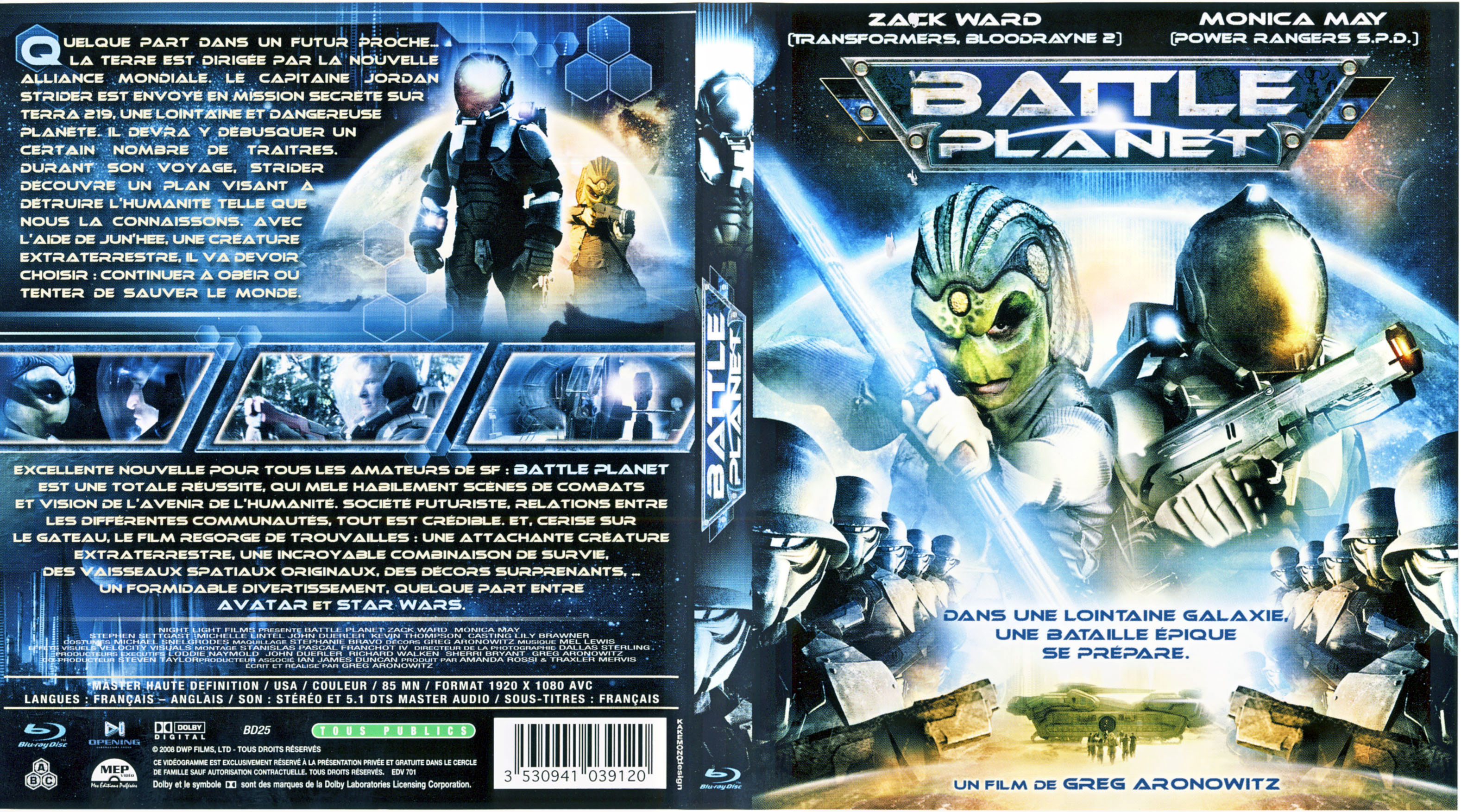 Jaquette DVD Battle planet (BLU-RAY)