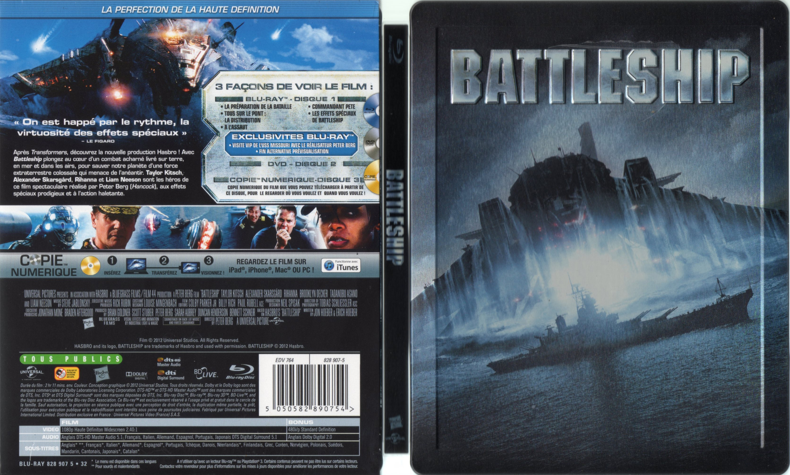 Jaquette DVD Battleship (BLU-RAY)