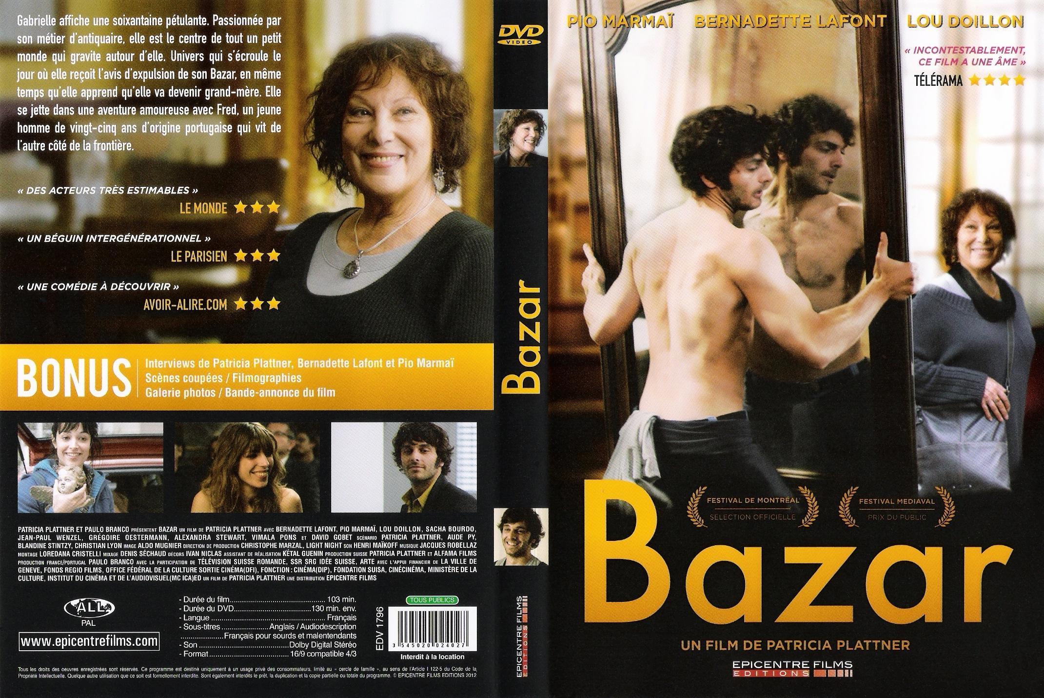Jaquette DVD Bazar