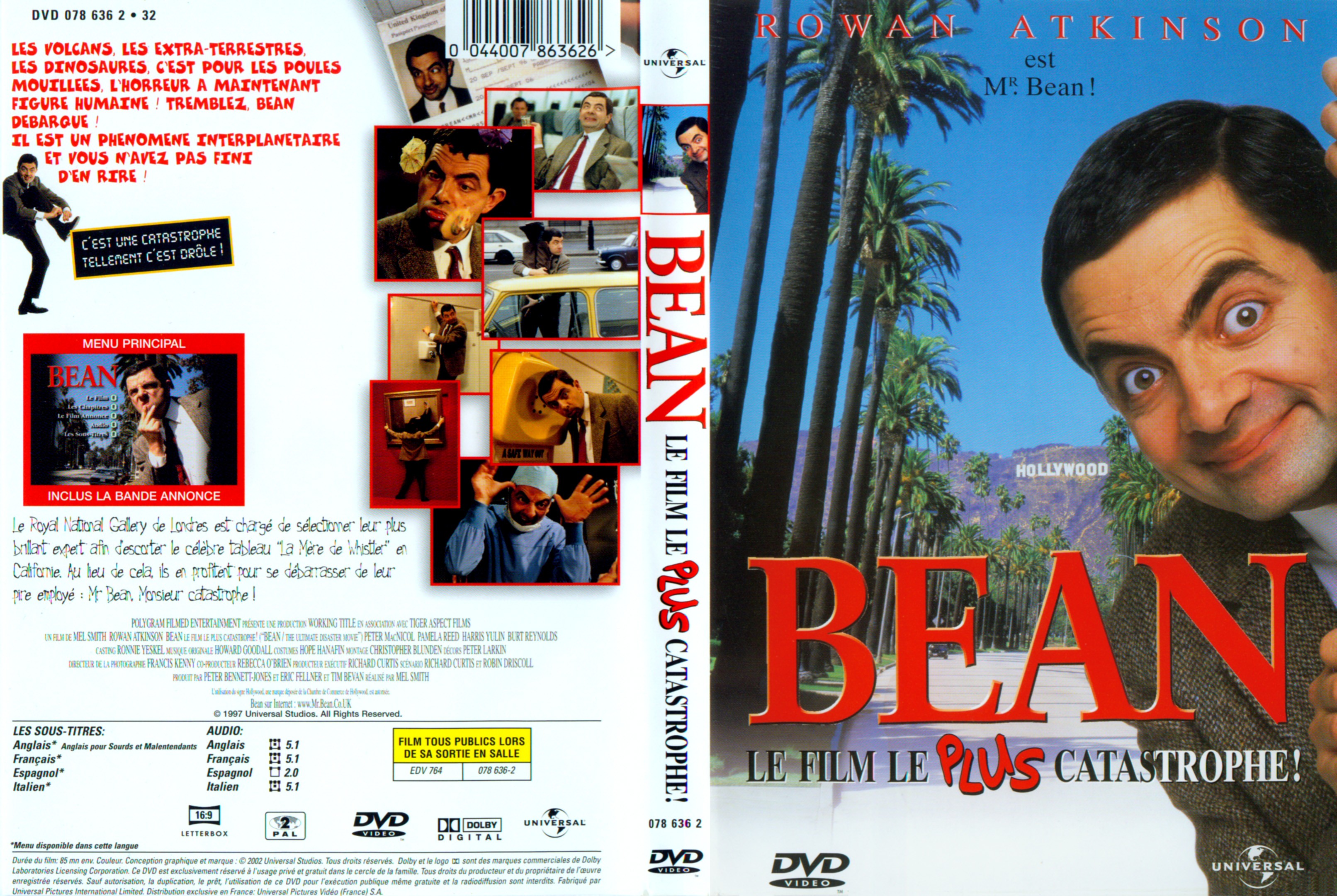 Jaquette DVD Bean