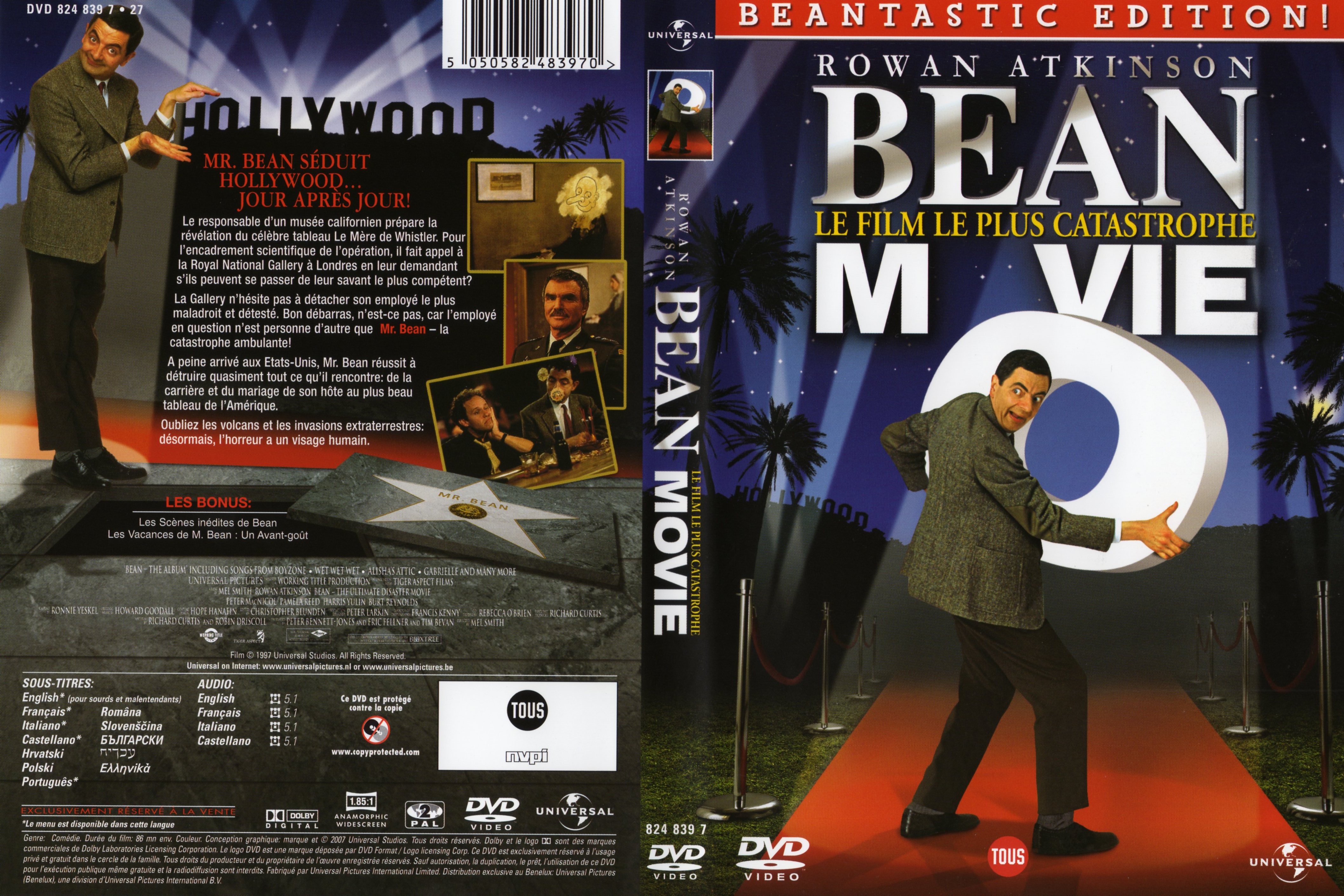 Jaquette DVD Bean movie