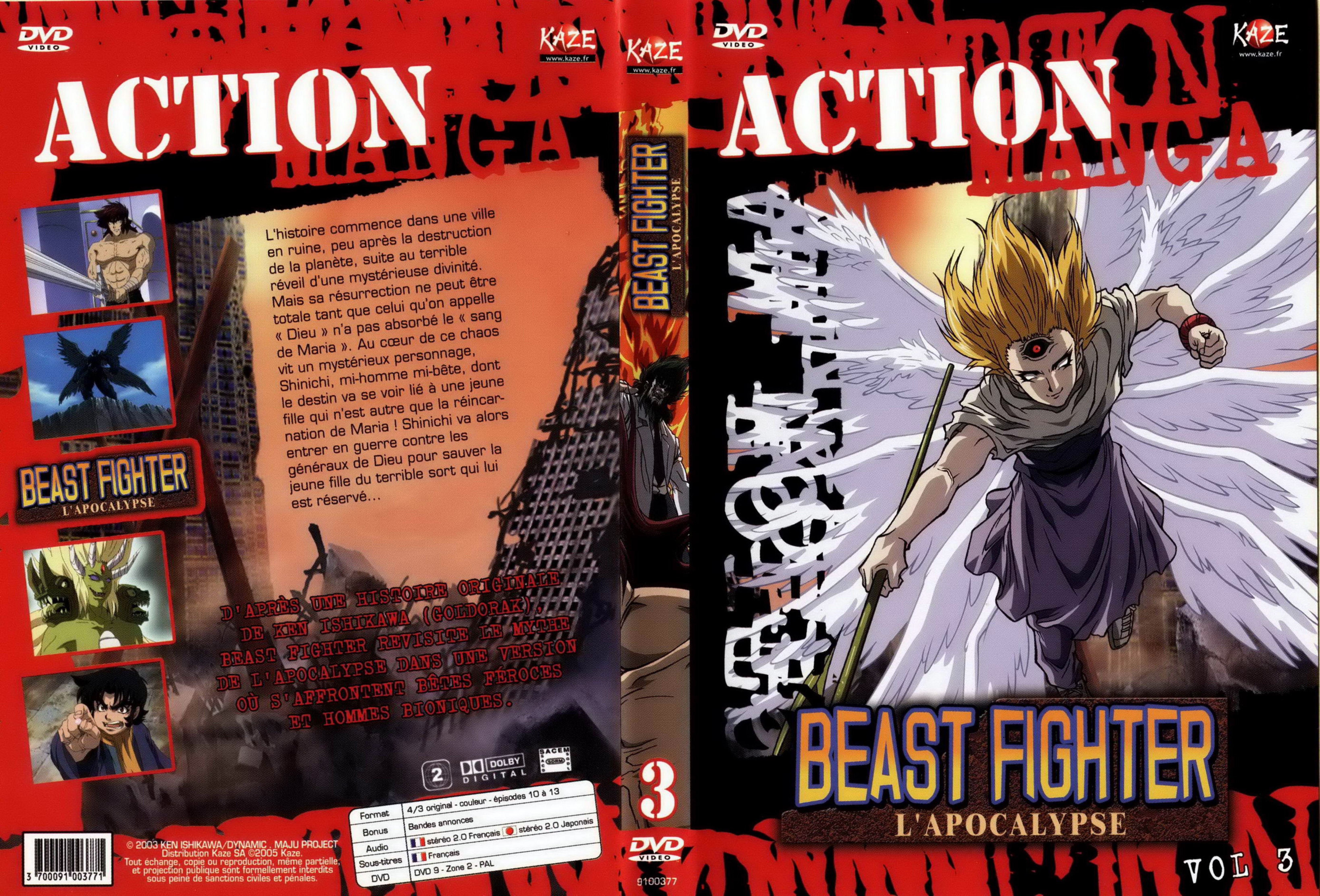 Jaquette DVD Beast fighter vol 3