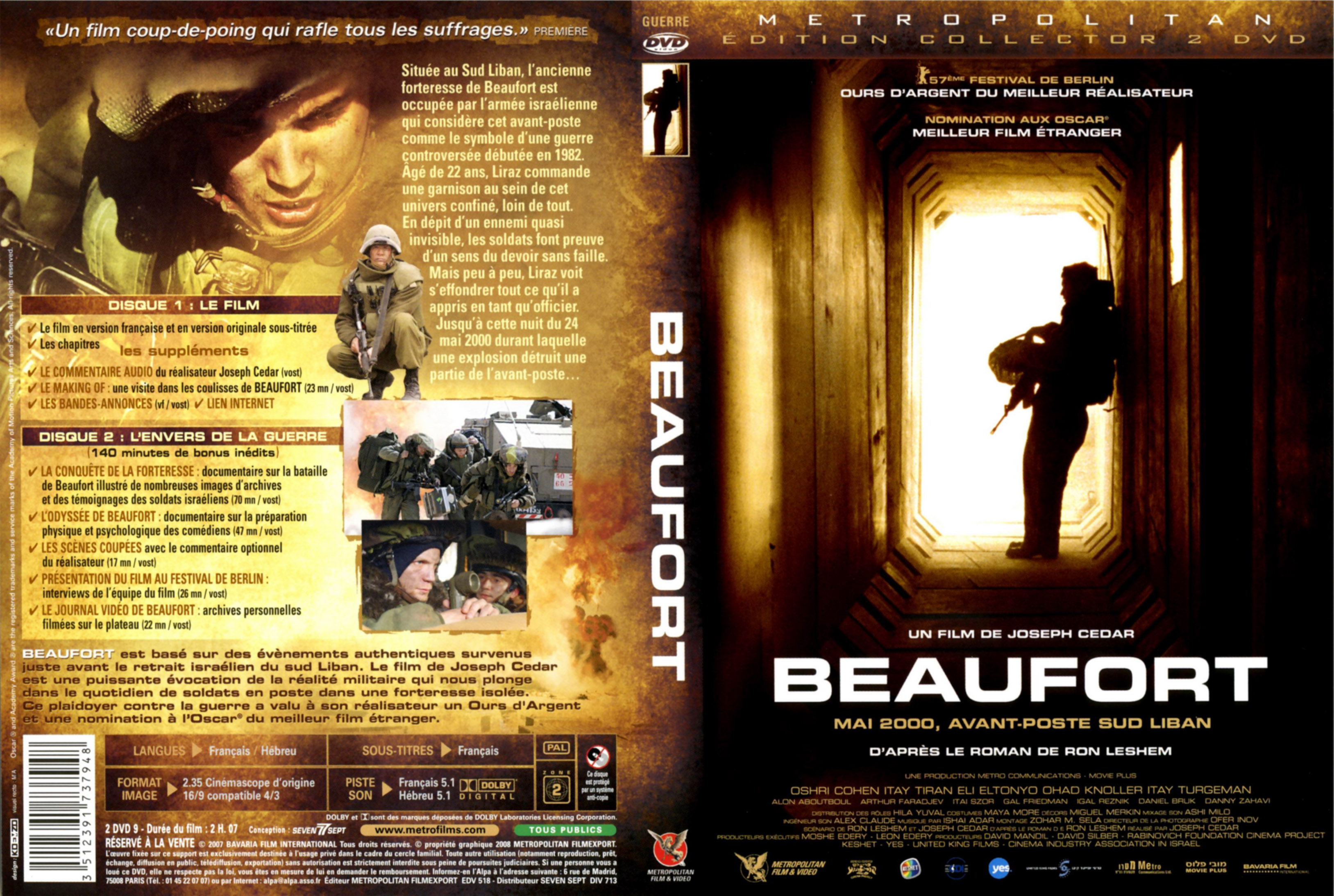 Jaquette DVD Beaufort v2