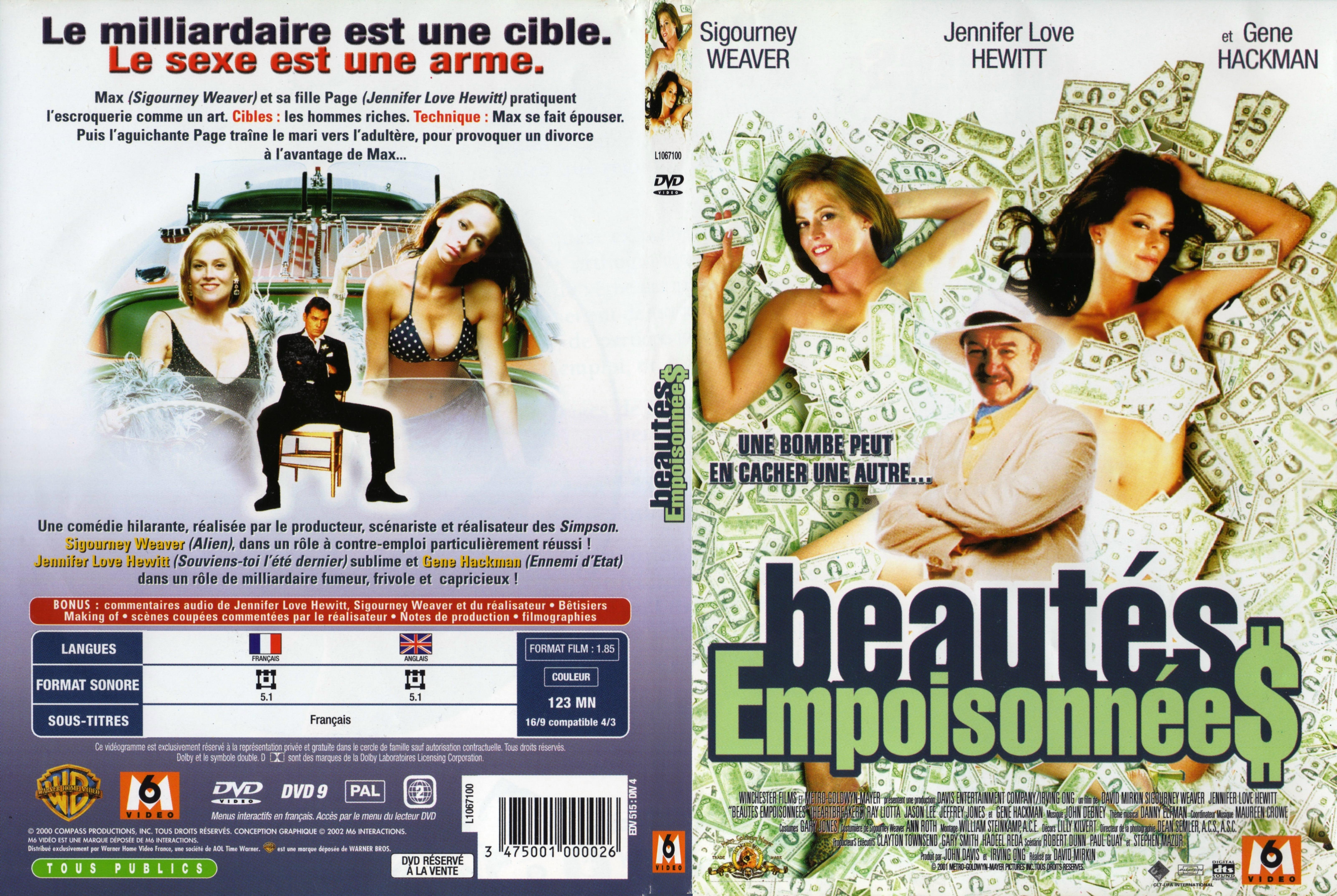 Jaquette DVD Beauts empoisonnes - SLIM