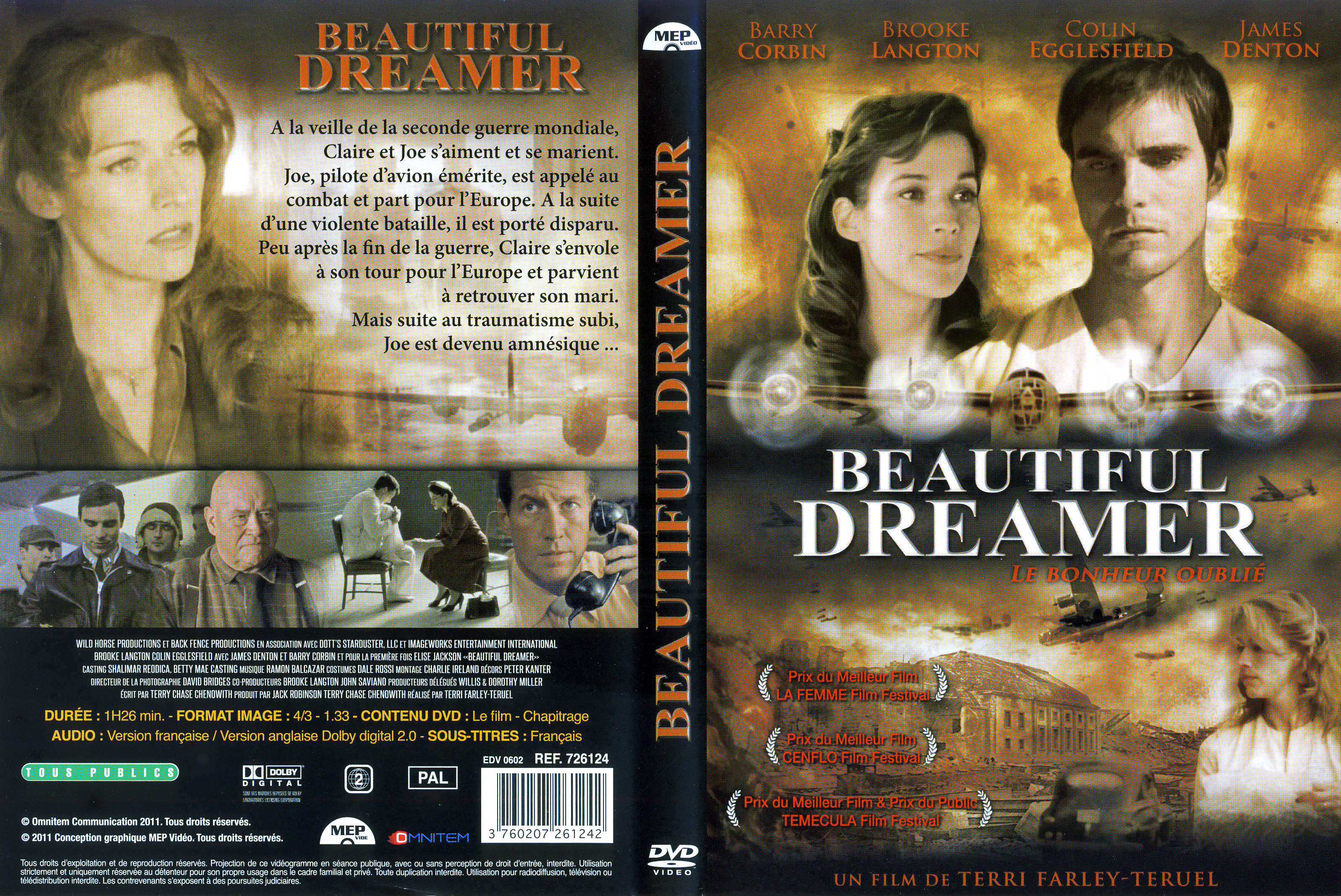 Jaquette DVD Beautiful Dreamer