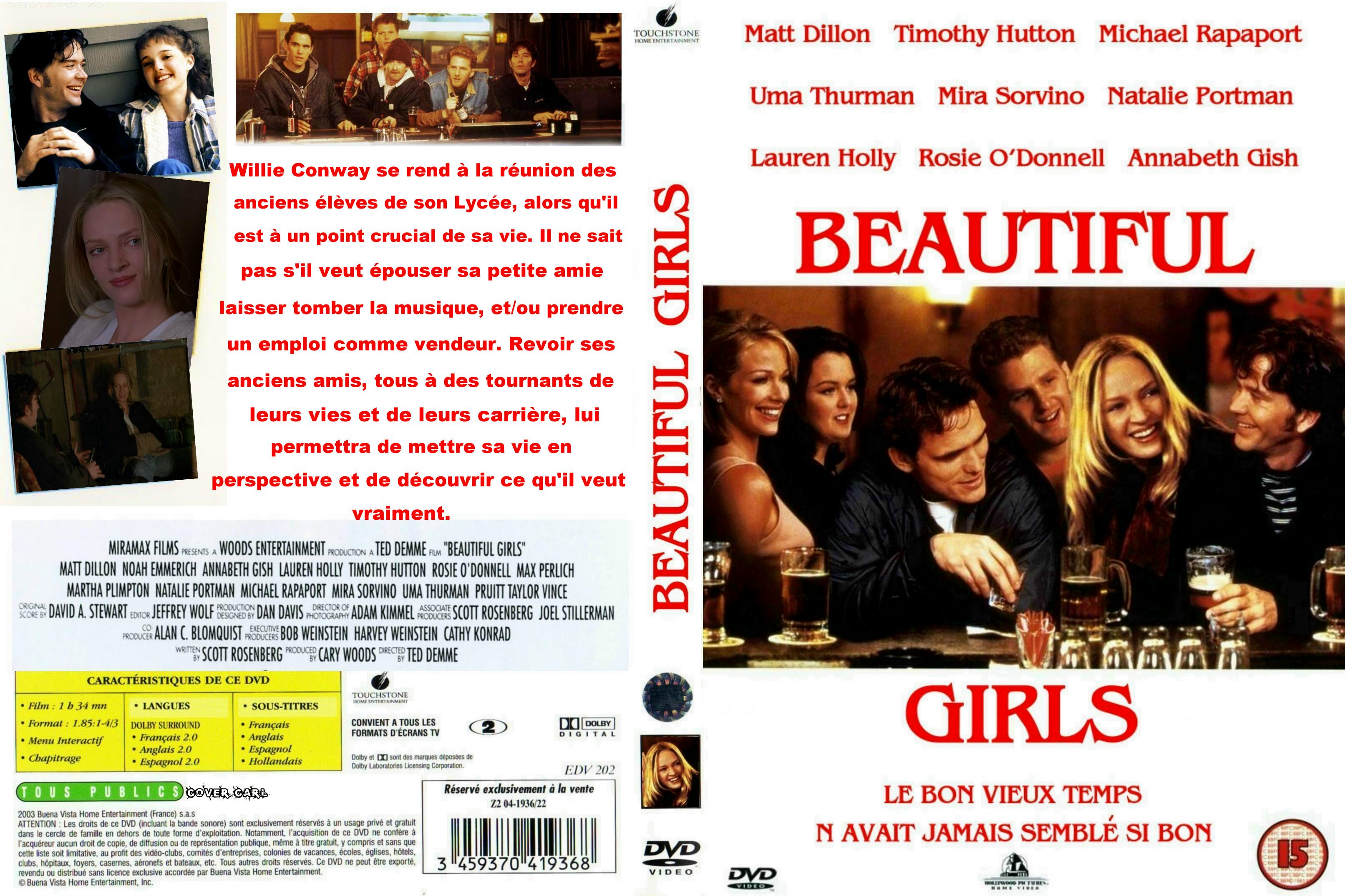Jaquette DVD Beautiful girls custom