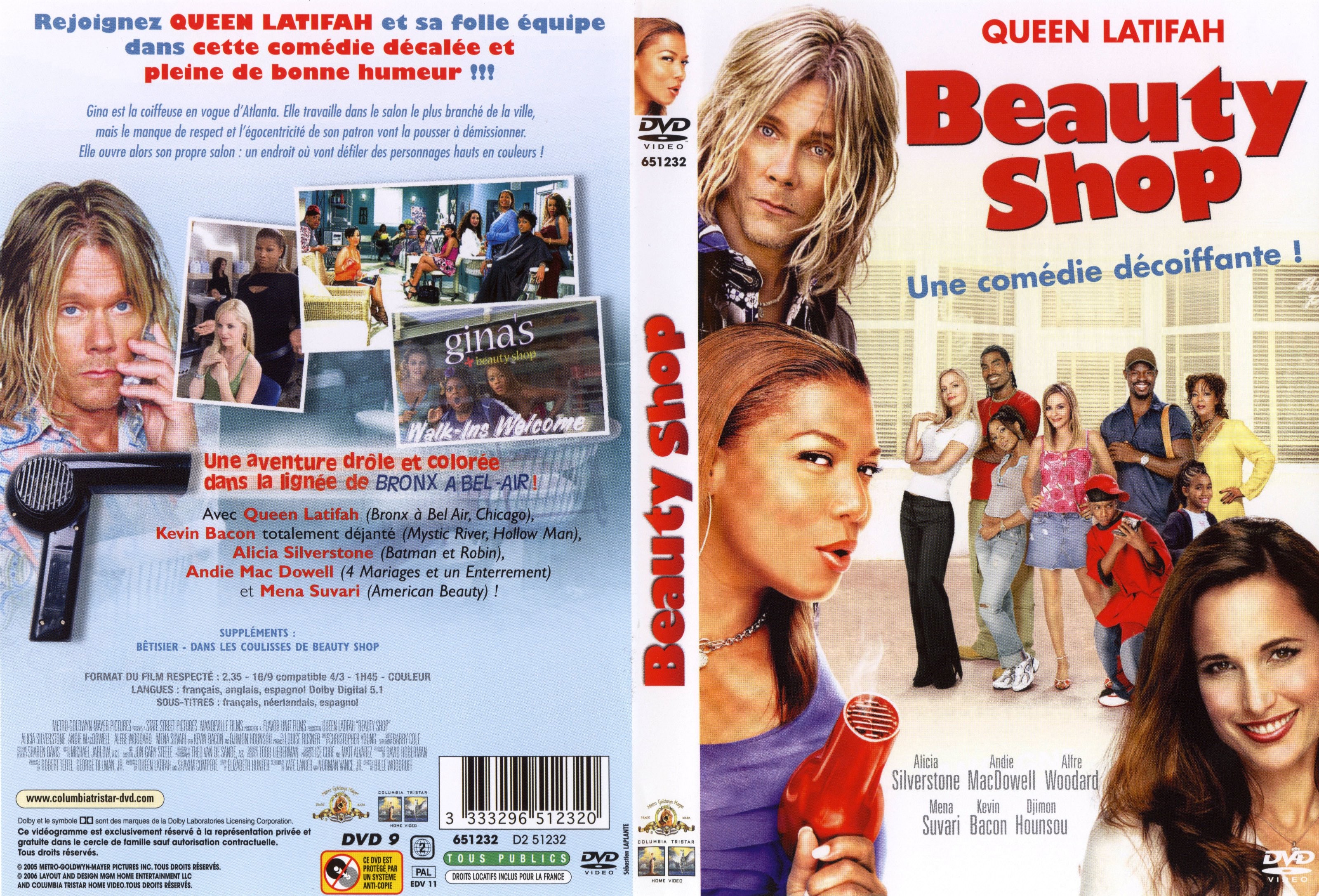 Jaquette DVD Beauty shop