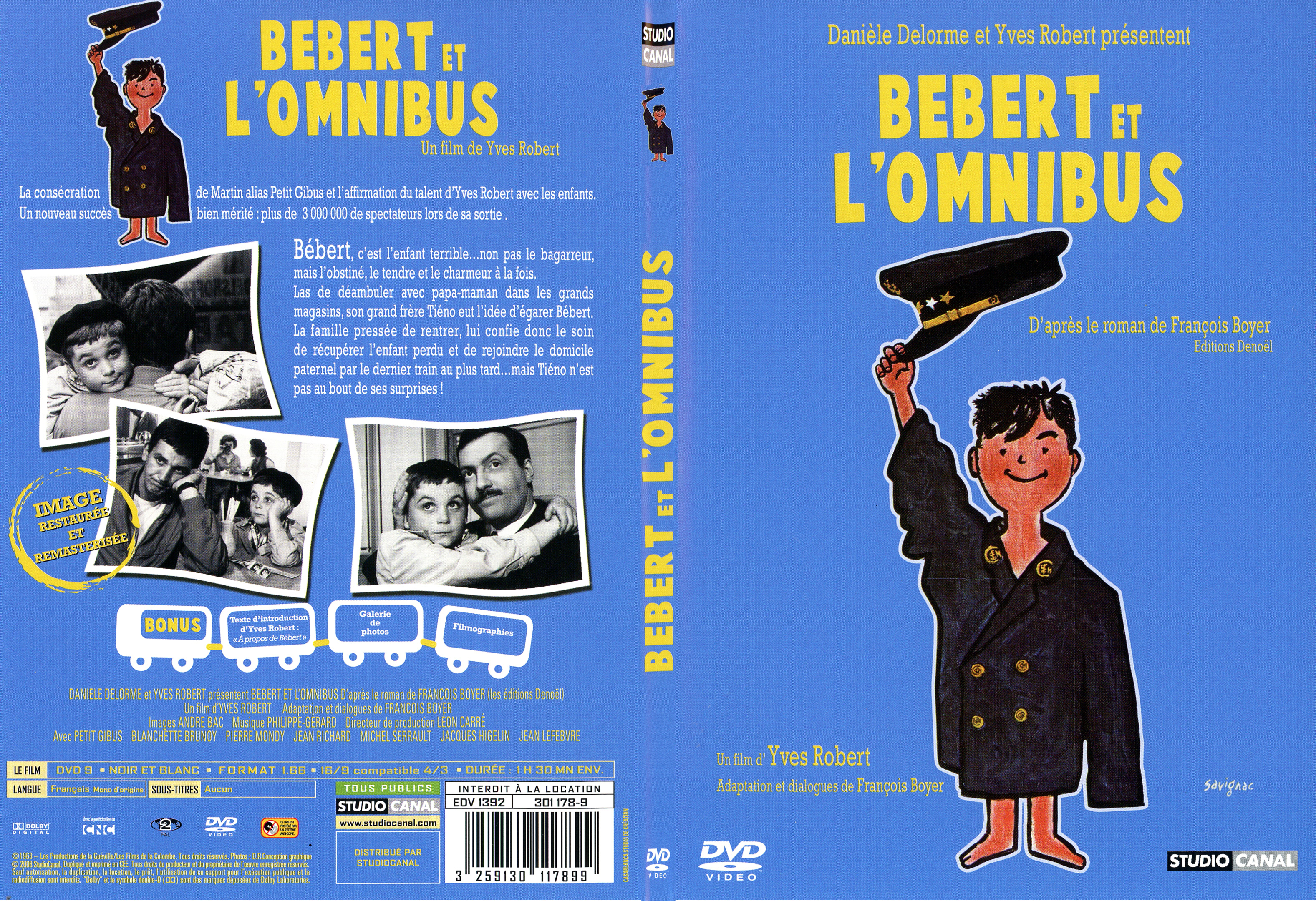 Jaquette DVD Bebert et l