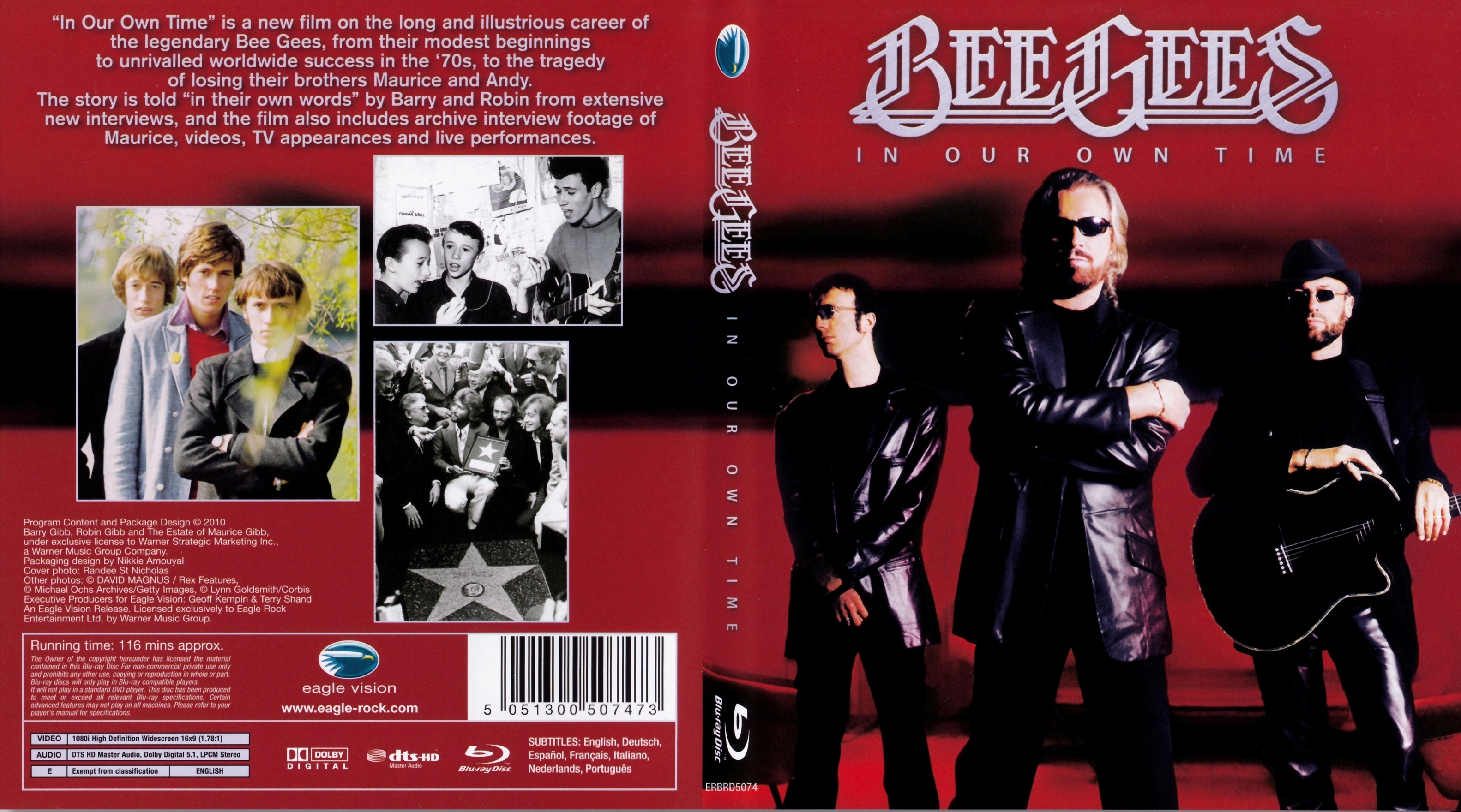 Jaquette DVD Bee Gees In our own time (BLU-RAY)