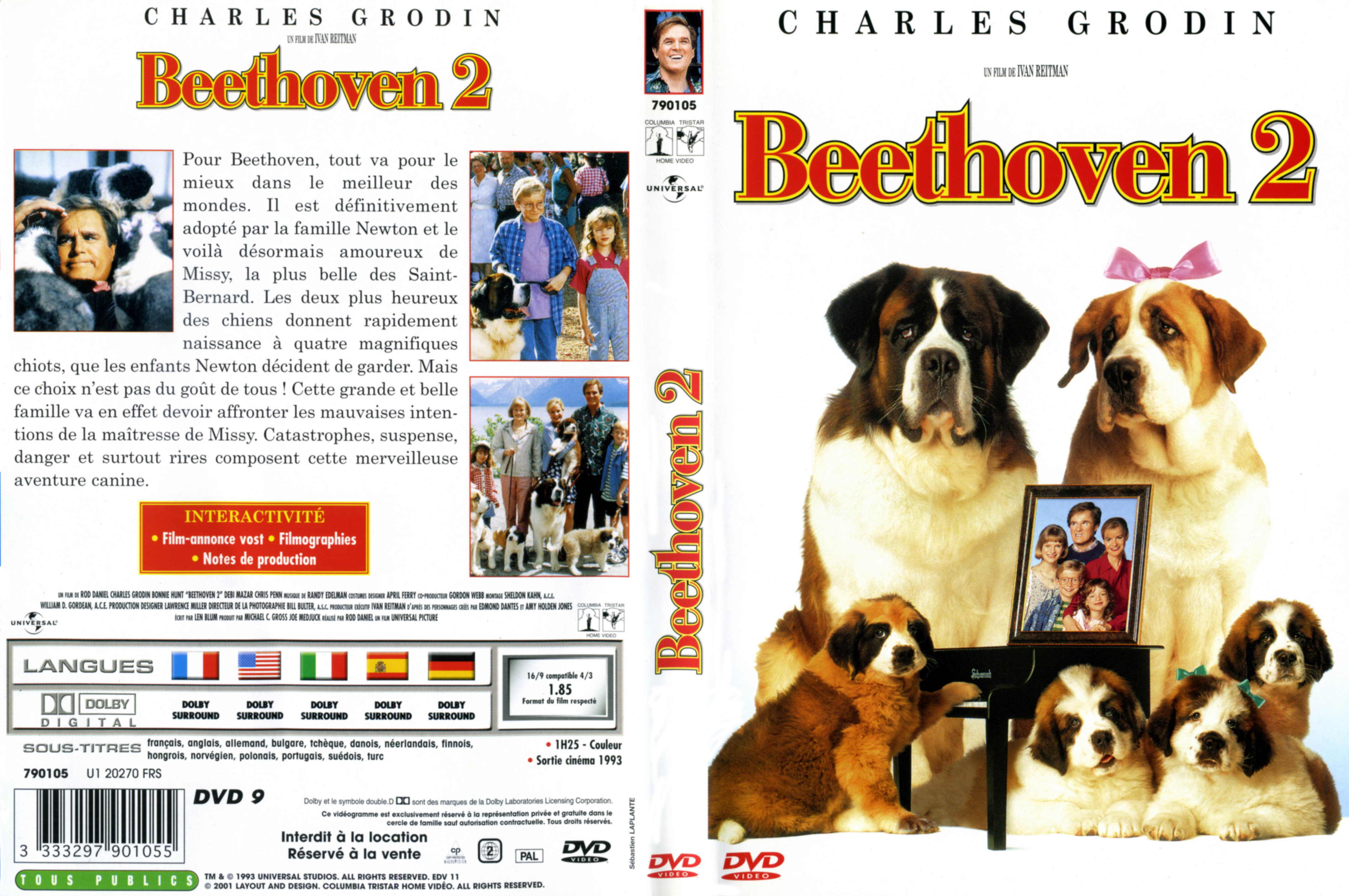 Jaquette DVD Beethoven 2 v2