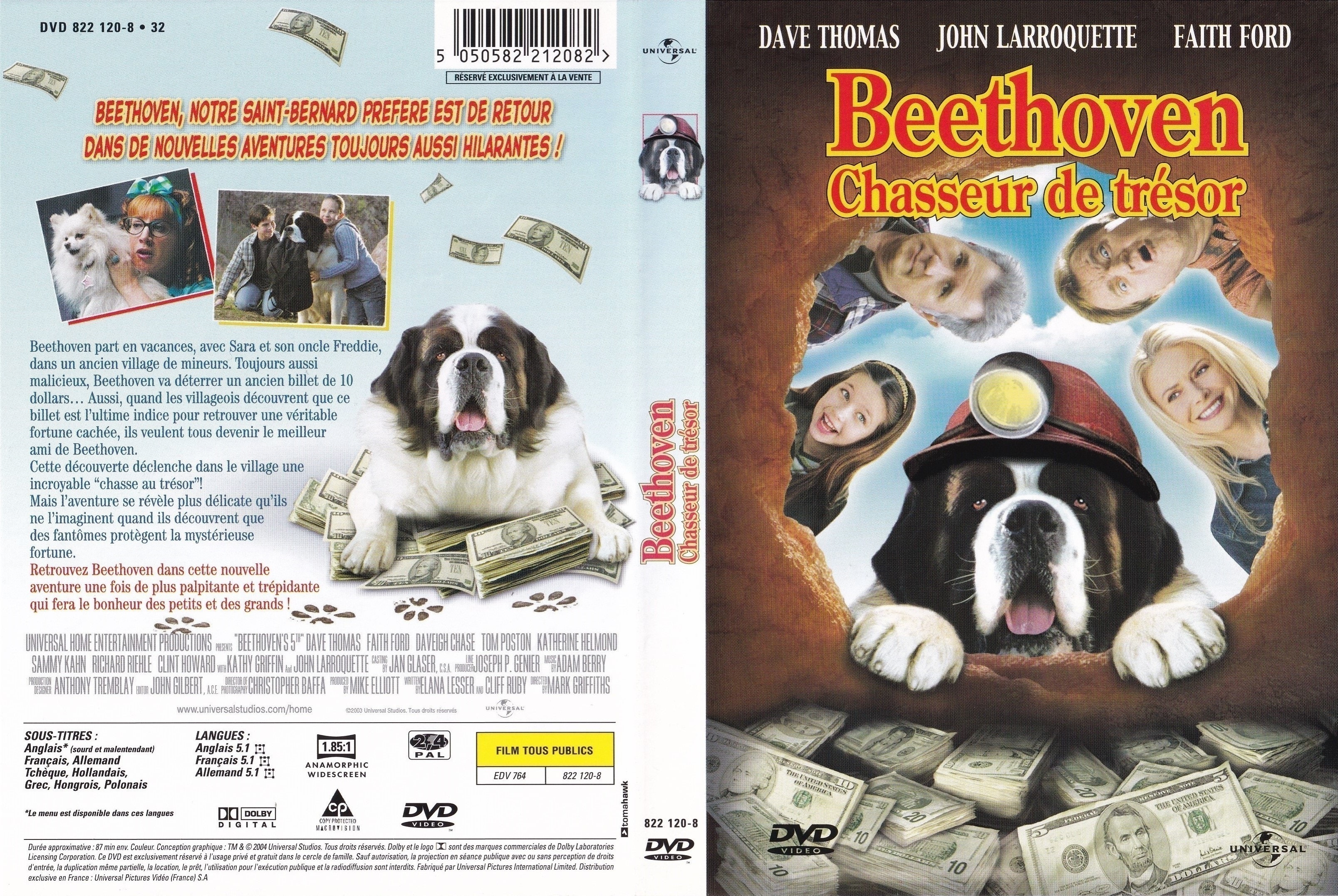 Jaquette DVD Beethoven 5 Chasseur de Trsors v2