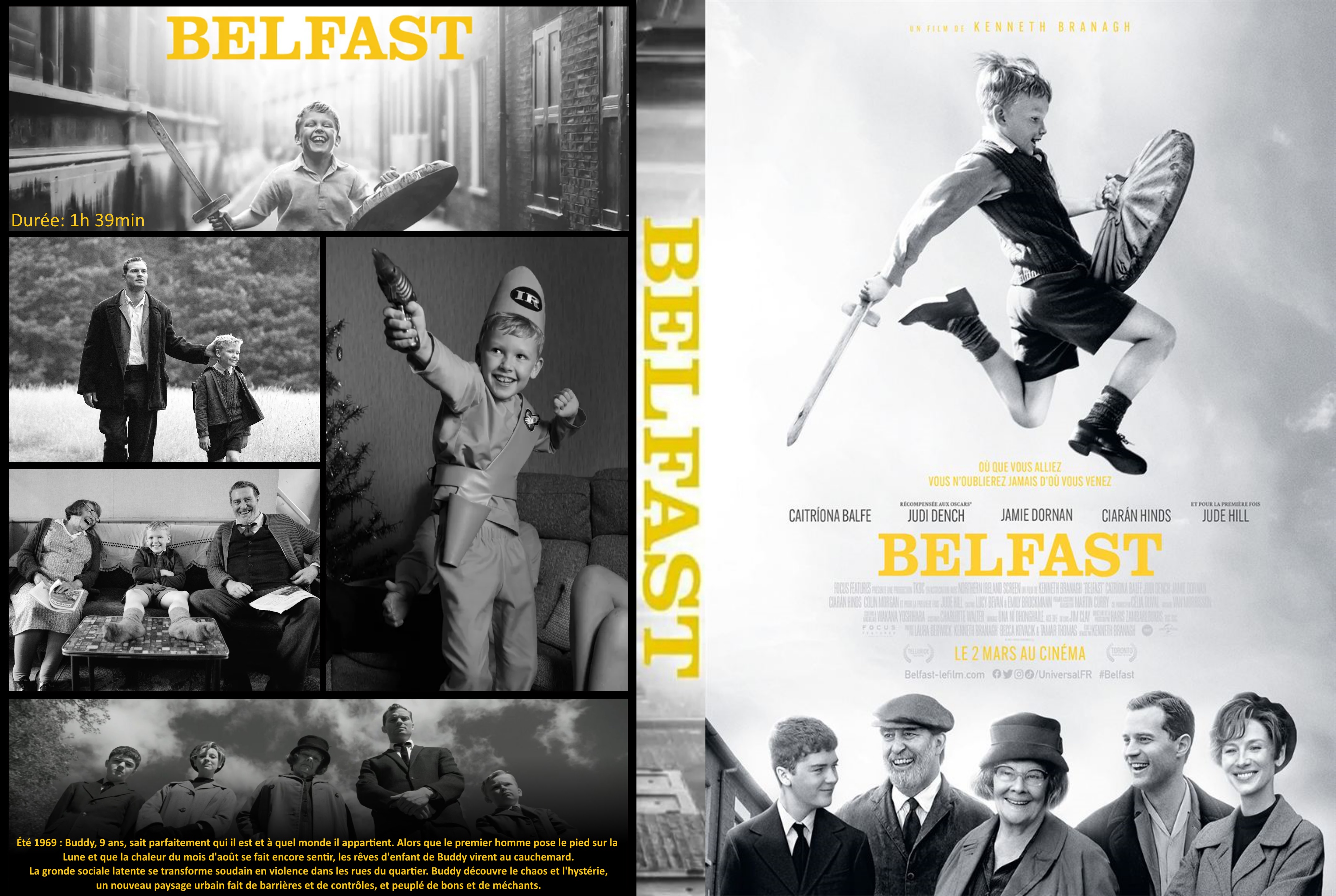 Jaquette DVD Belfast custom