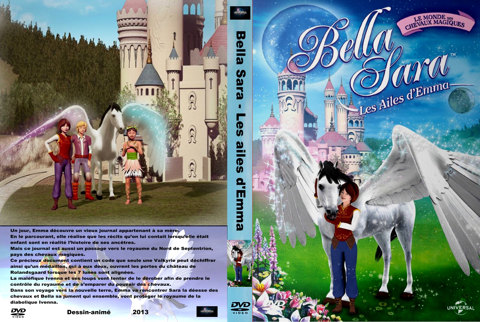 Jaquette DVD Bella Sara - Les ailes d